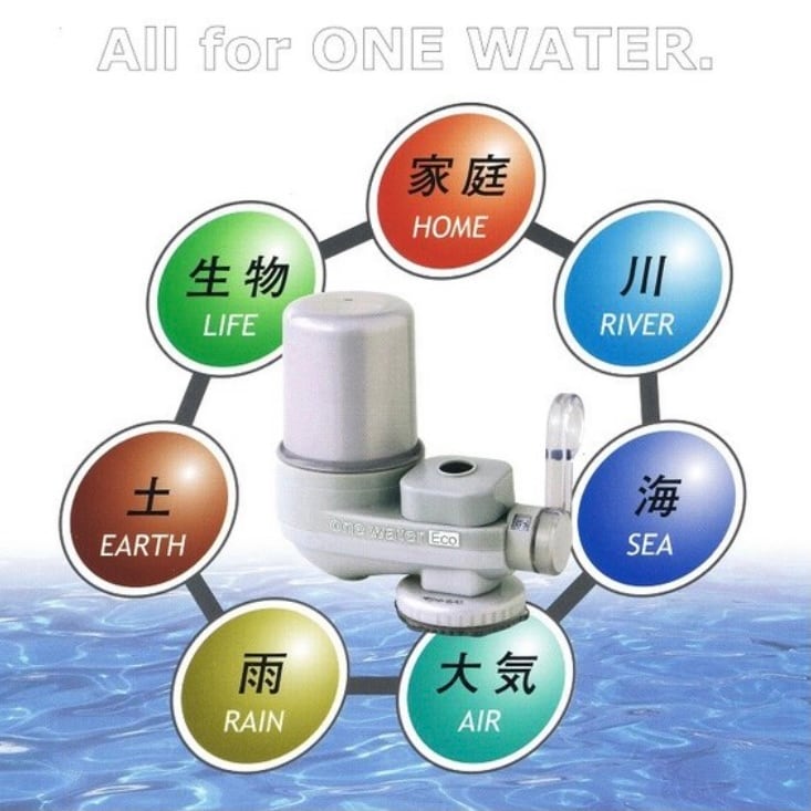 素粒水』を創り出すキッチン用浄水器 ワンウォーターエコ | vibrato
