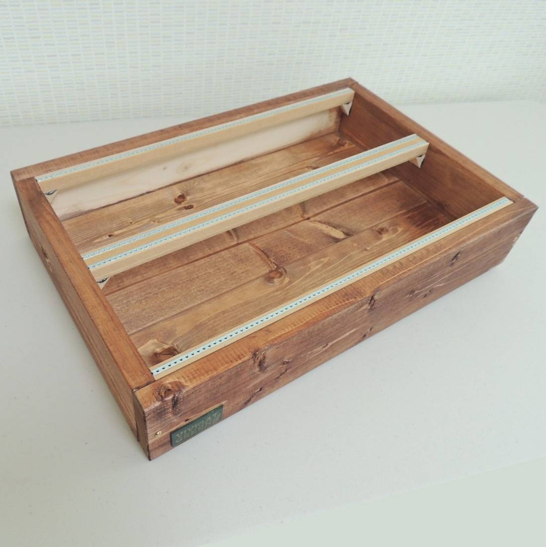 6U 168HP Flat Eurorack Wood Case VG-844 | Vivicat Green モジュラー