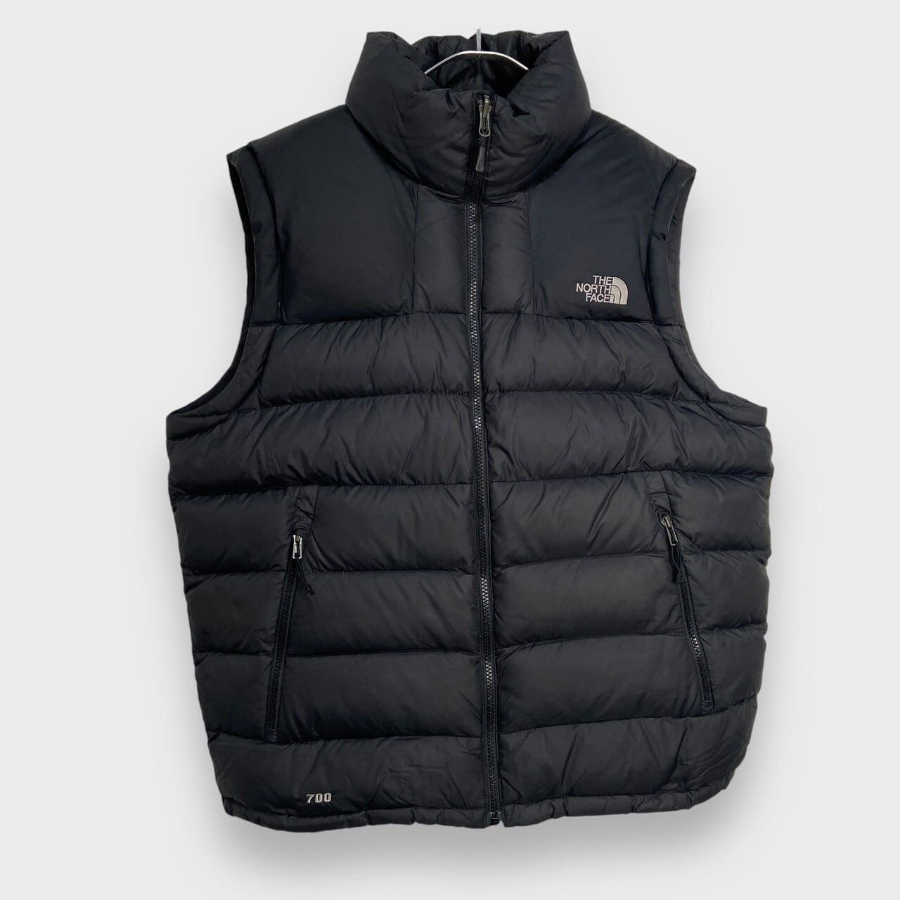 THENORTHFACE ザノースフェイス ダウンベスト 700フィル 黒 L | 古着屋 Uan