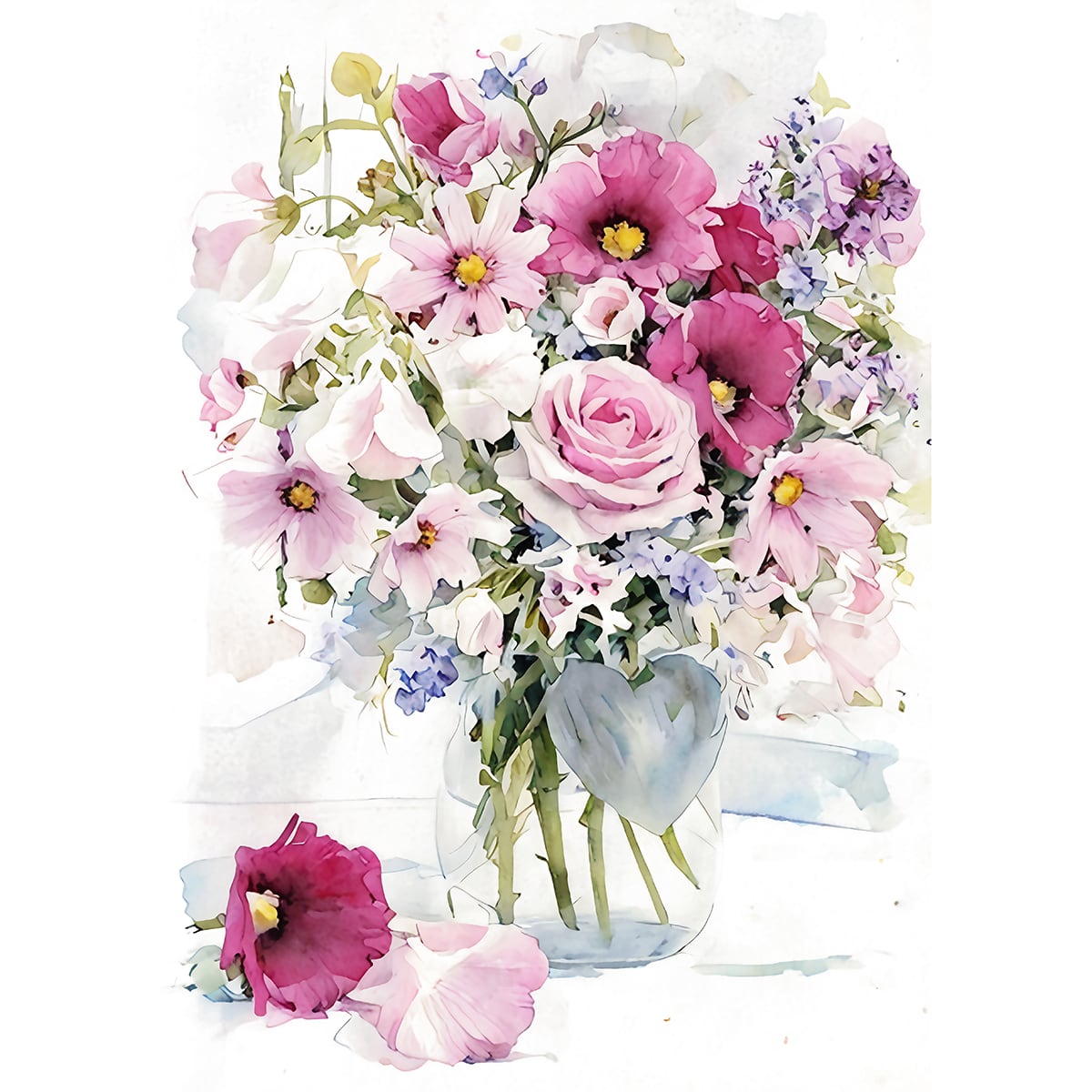 油絵 菅家令子 絵 絵画 インテリア 額付(白) uF6-110302 花 油絵 菅家