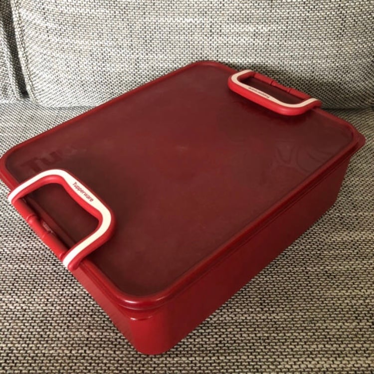 タッパーウェア mayu ハンドルコンテナ✕3 タッパーウェア mayu