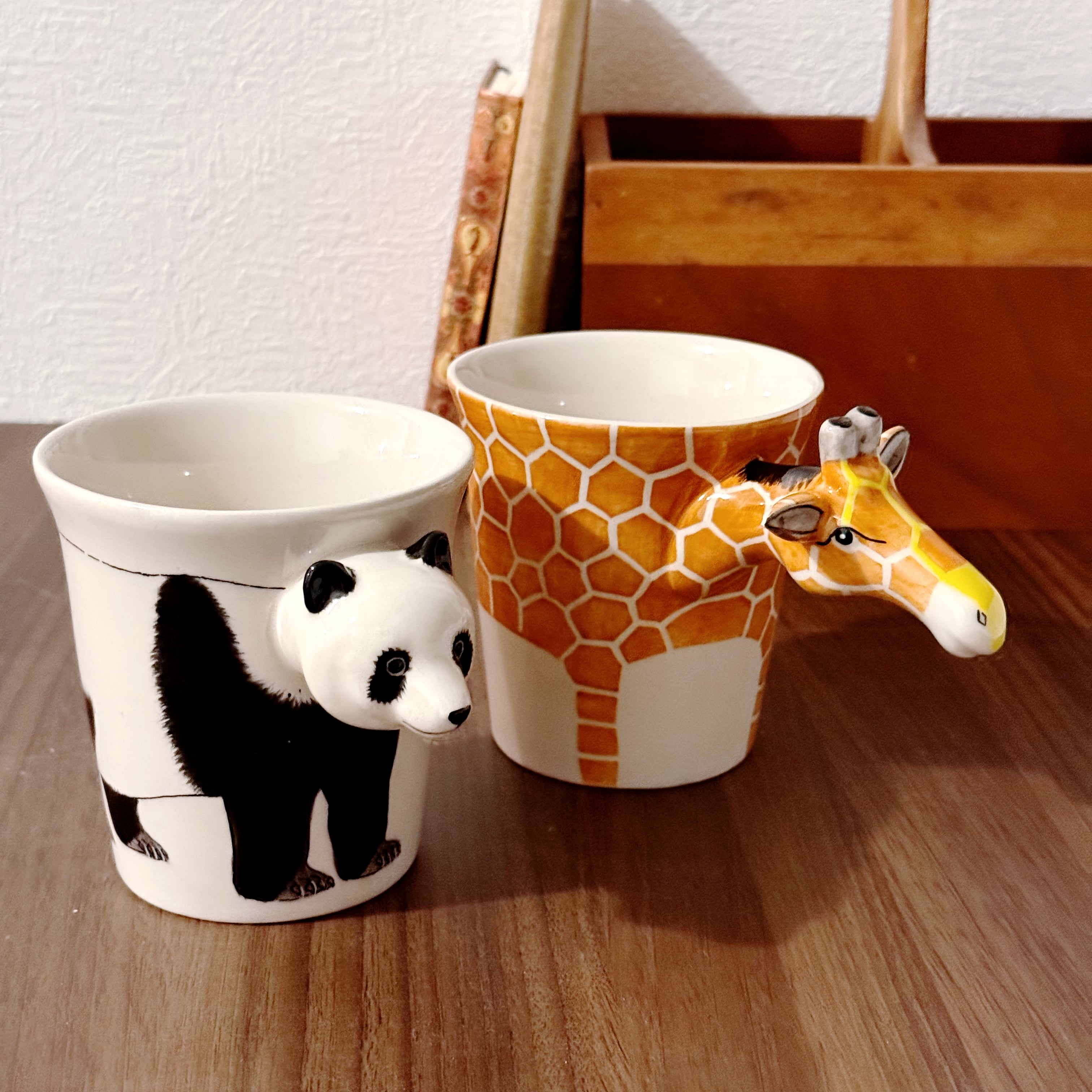 パンダのお顔マグカップ【キッチン雑貨/Brounie1】パンダ/ぱんだ