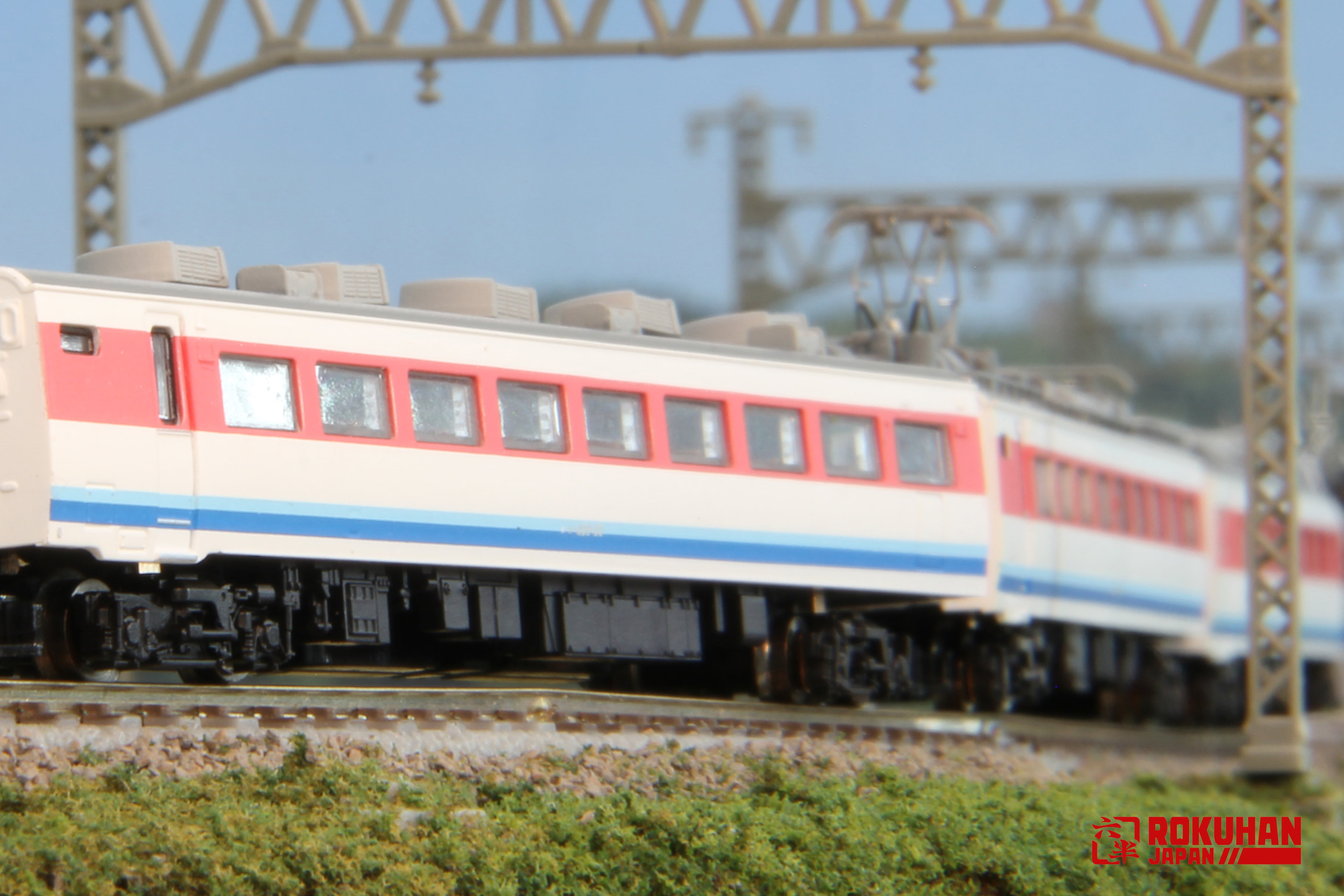T031-2 489系特急形電車 白山色 「白山」 4両増結セット (489 LIMITED