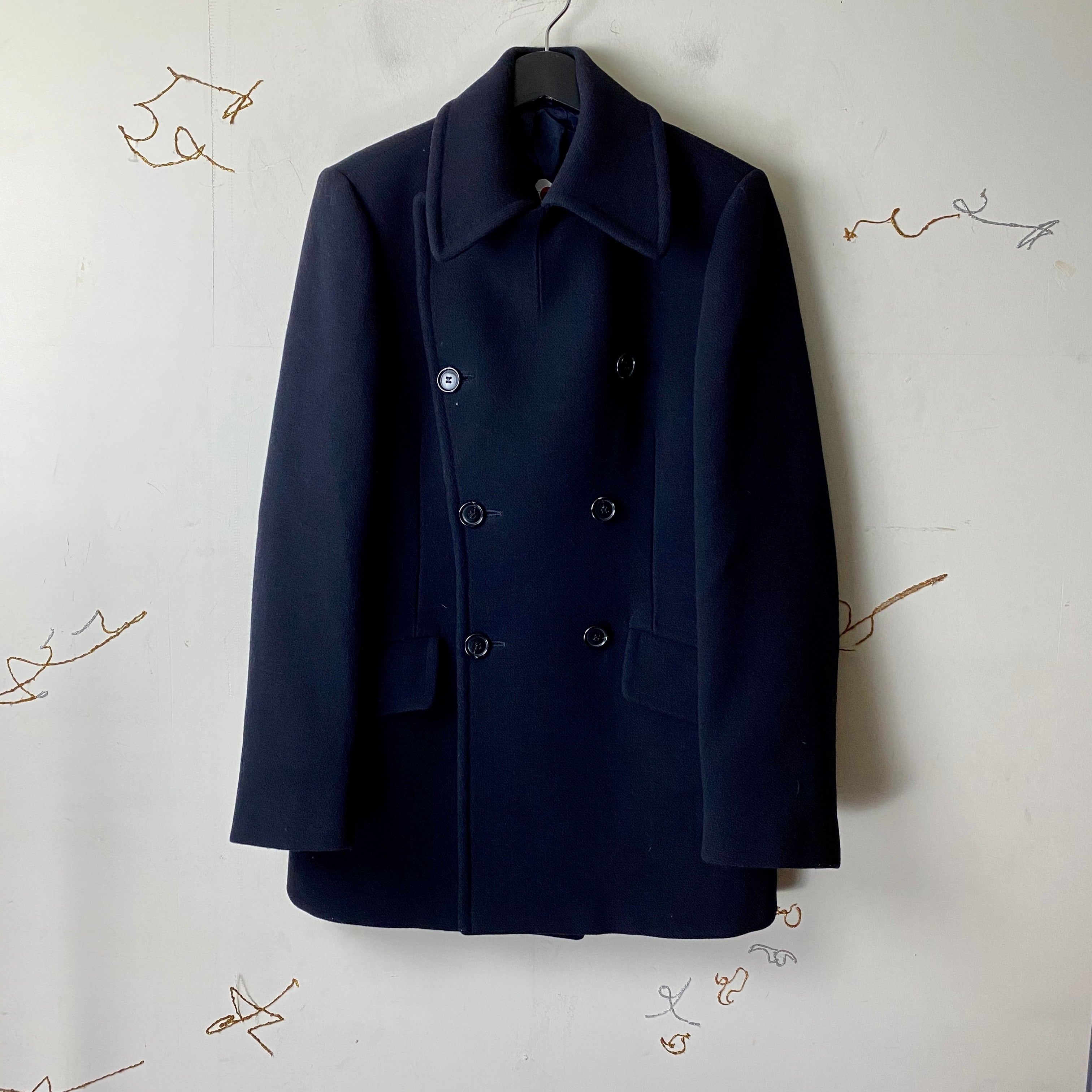 archive MIU MIU double breasted wool coat | NOIR ONLINE