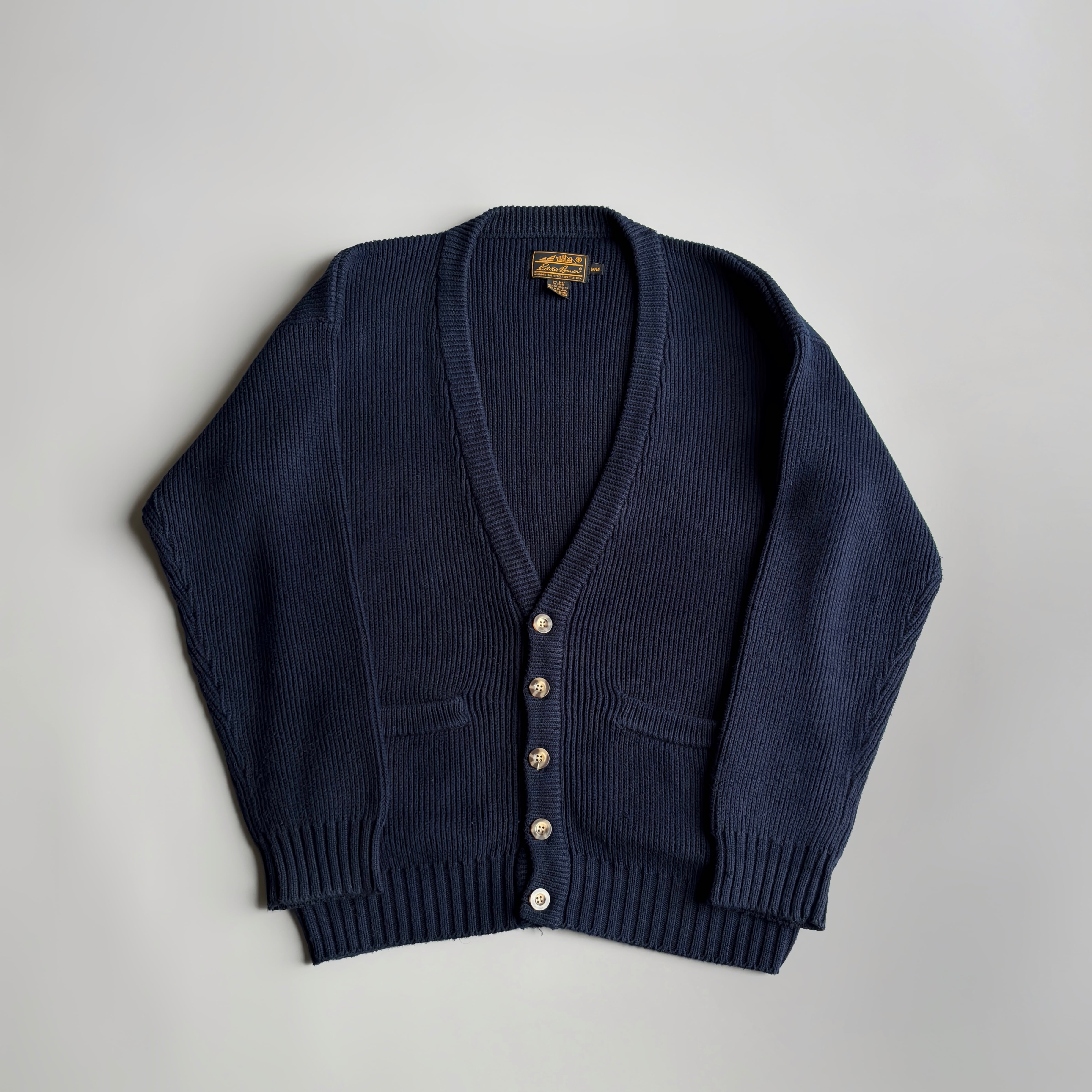 80s~90s Eddie Bauer エディバウアー 黒タグ カーディガン | hanome。