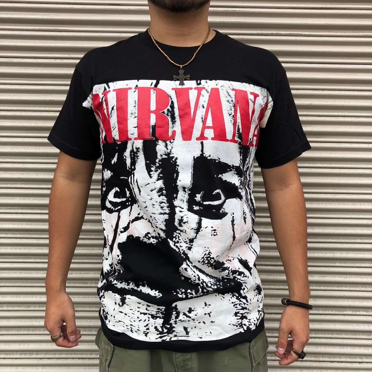 90s 00s G.RAGS 72 bootleg NIRVANA プリントTシャツ 半袖カットソー