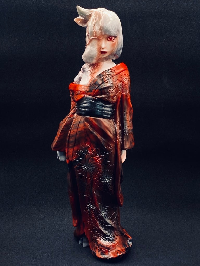 真説・物ノ怪少女 くだん〜赤黒斑 | ヒカリトイズ