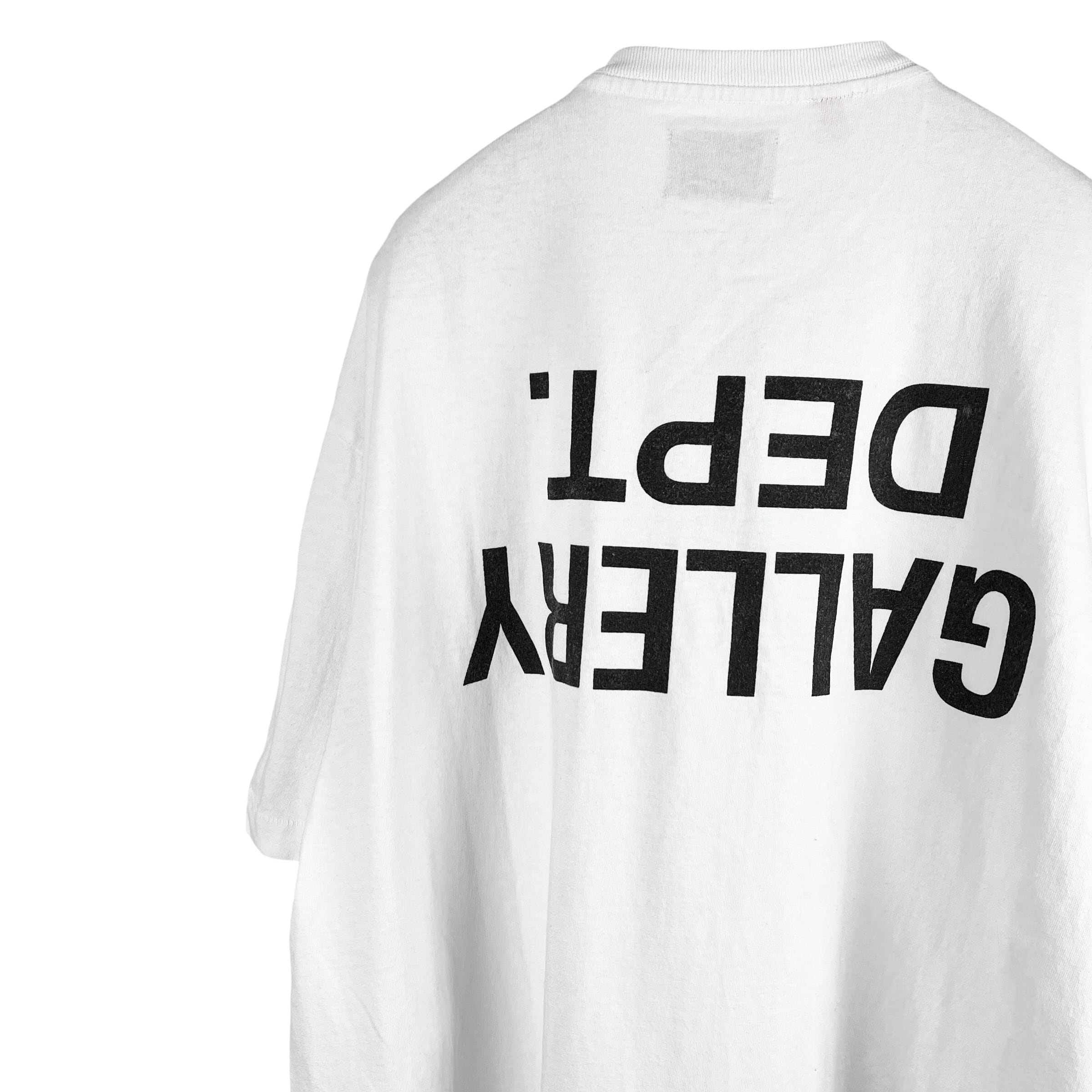 GALLERY DEPT(ギャラリーデプト) Reverse Logo T Shirt (white