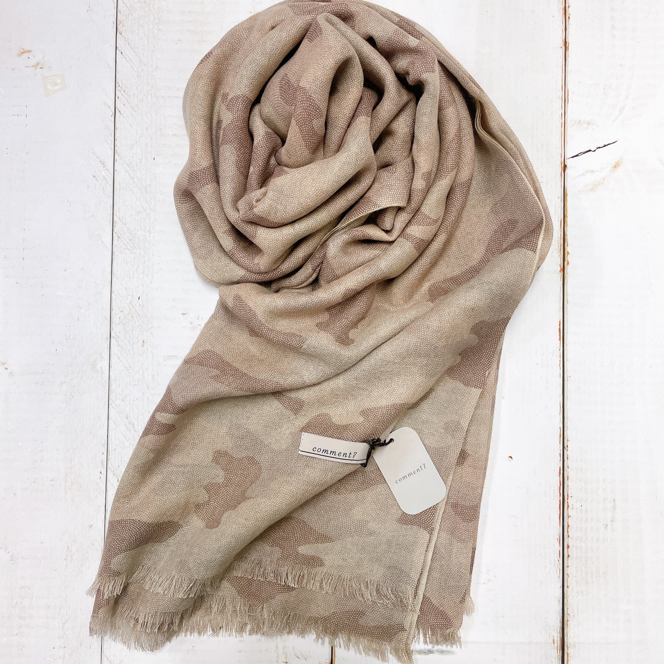 送料無料】廣瀬染場 江戸小紋 comment ? シルクカシミアストール