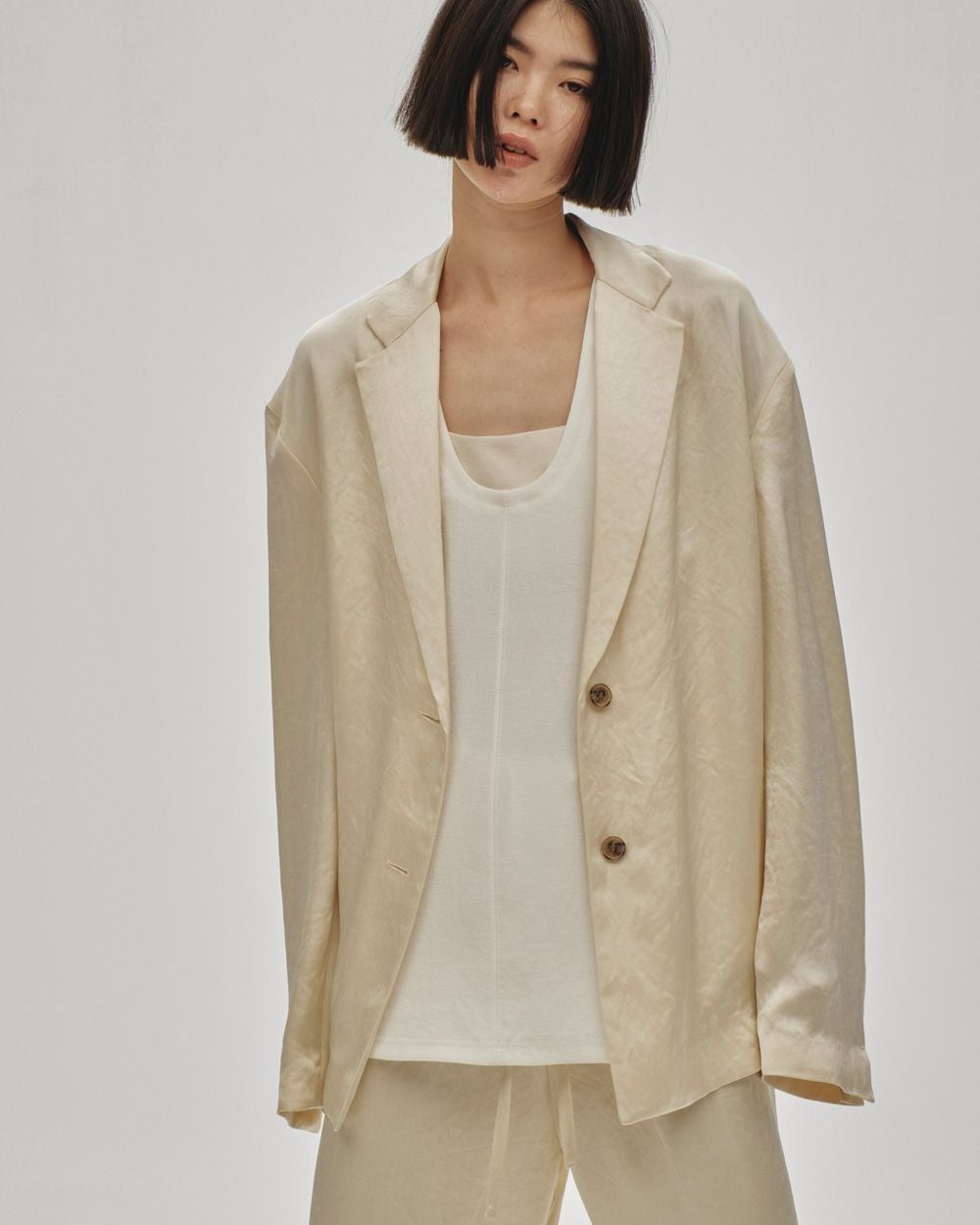 TODAYFUL(トゥデイフル) Satin Over Jacket | サウスオレンジ｜メンズ