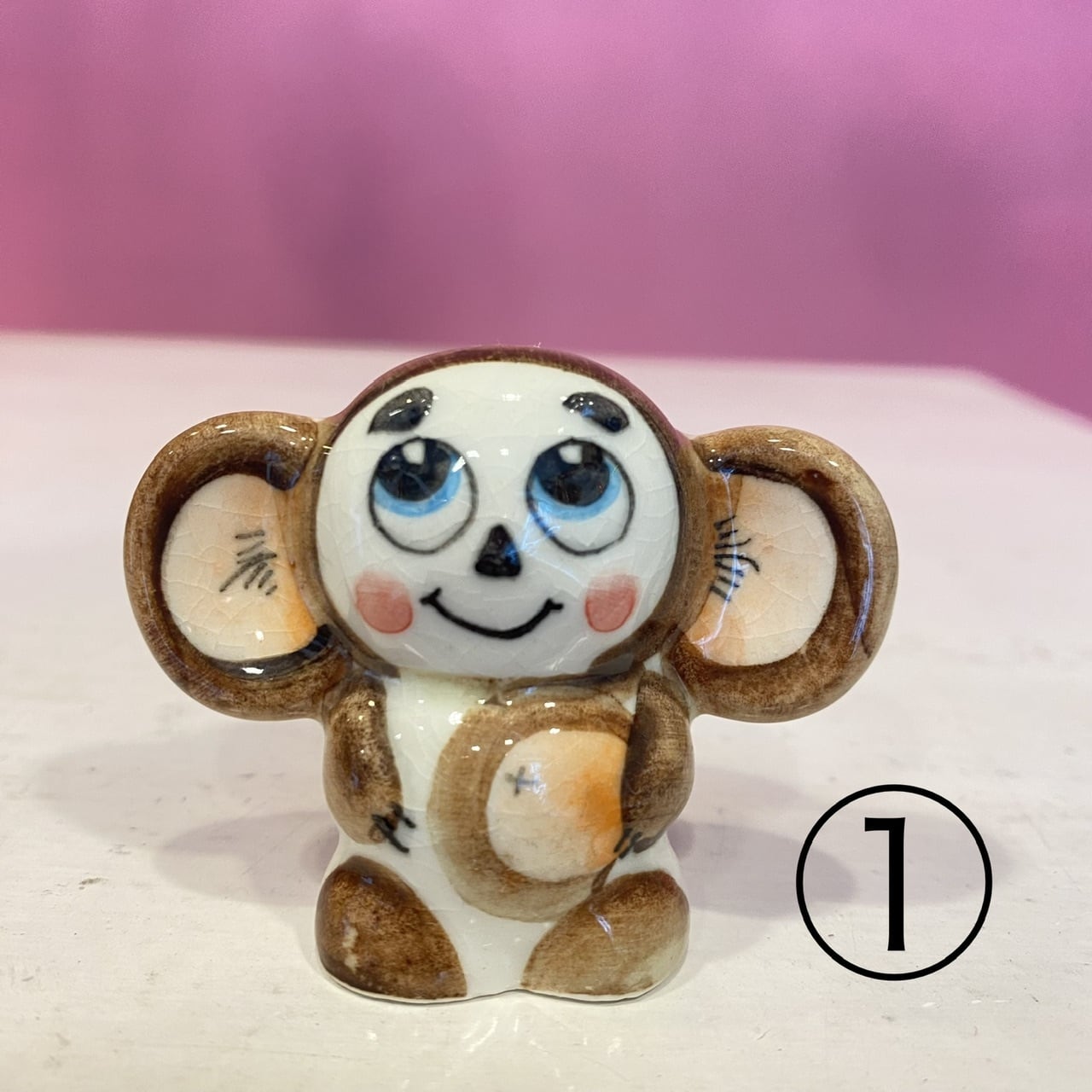 チェブラーシカ 陶器の置物 | クルブニーカ