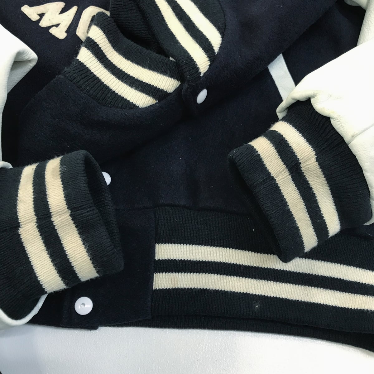 EMPIRE エンパイア 80〜 90年代 USA製 袖革スタジャン ベースボール