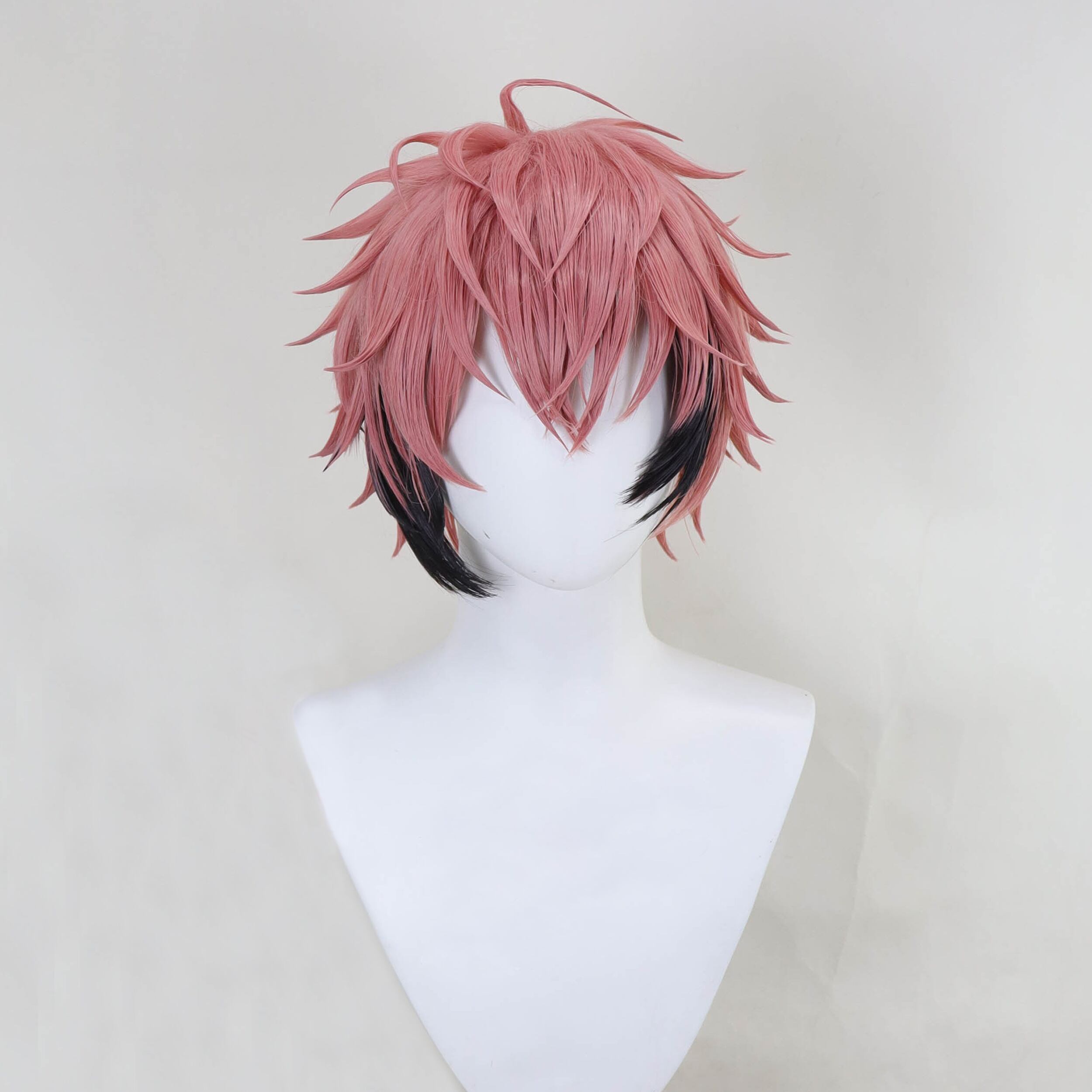 コスプレ耐熱ウィッグ オーダー キャラクター造形ウィッグ ピンク