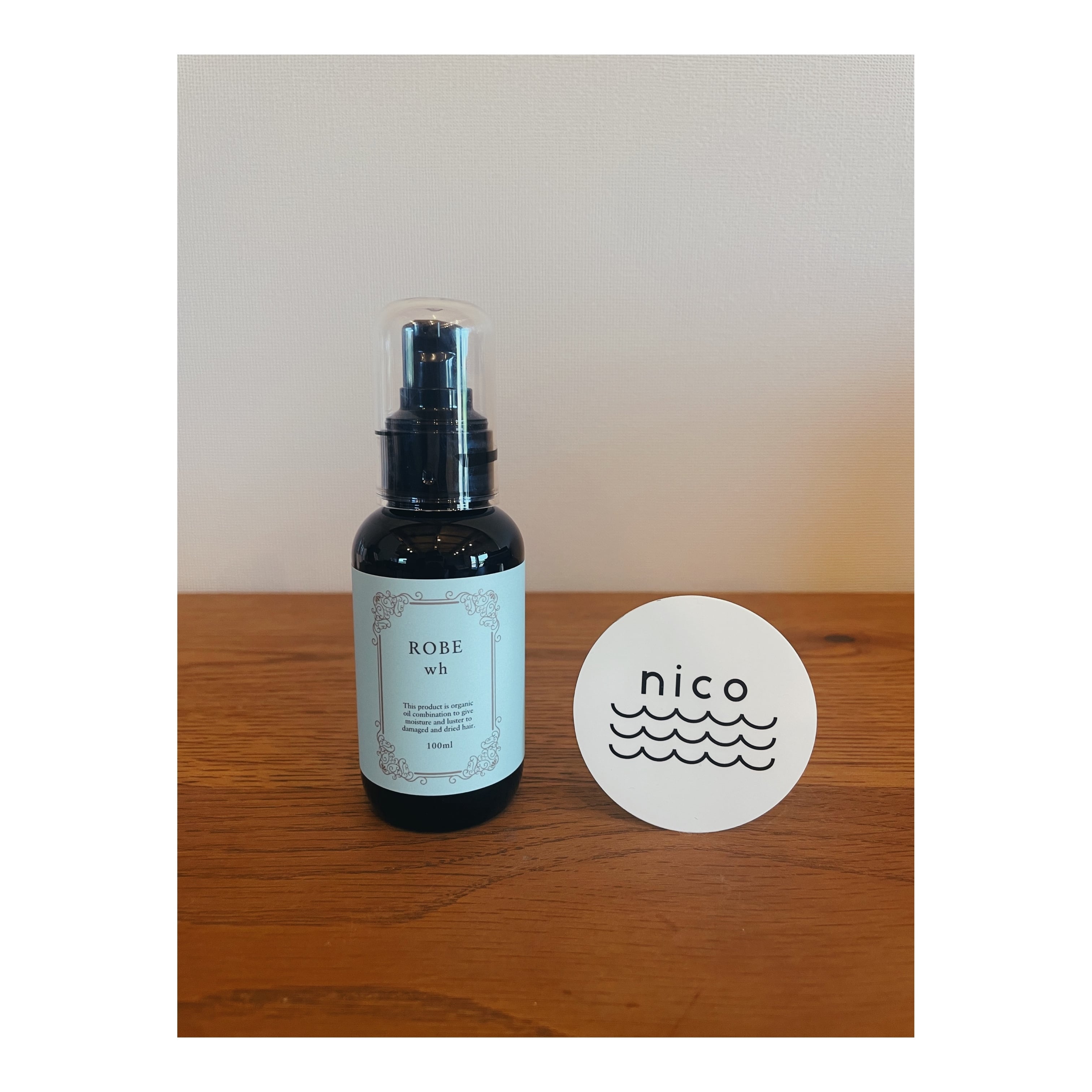 ハッチ「ローブ・ヘアオイル」ROBE 香りを楽しみながらヘアケアを