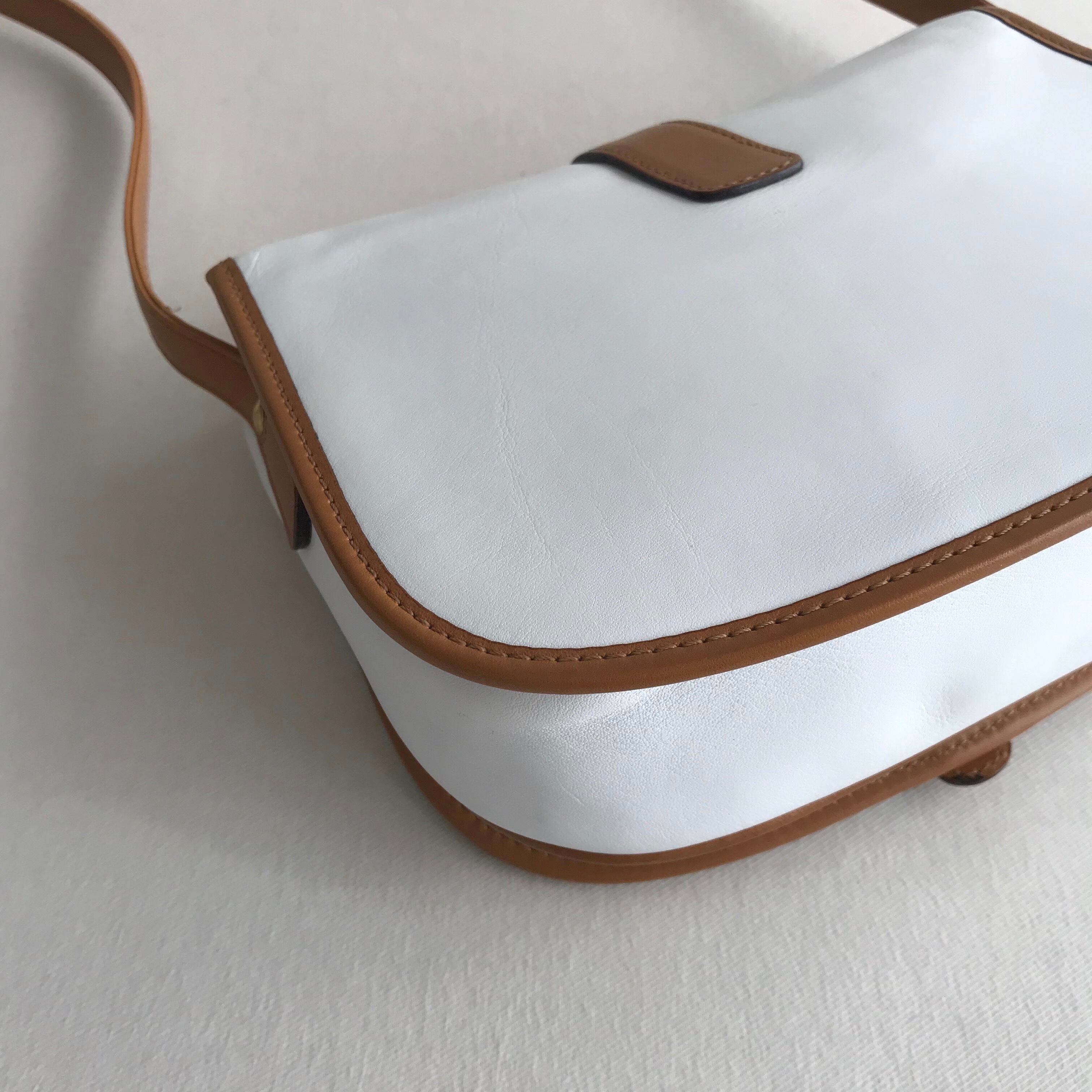 ☆ 80s vintage ☆ オールドセリーヌ ☆ レザー ☆ ショルダーバッグ