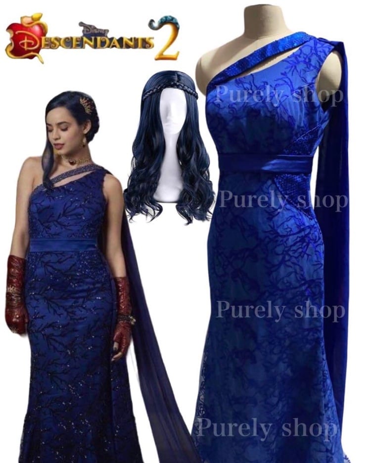 ディズニー ディセンダント2 イヴィ ドレス Dハロ 衣装 仮装 コスプレ