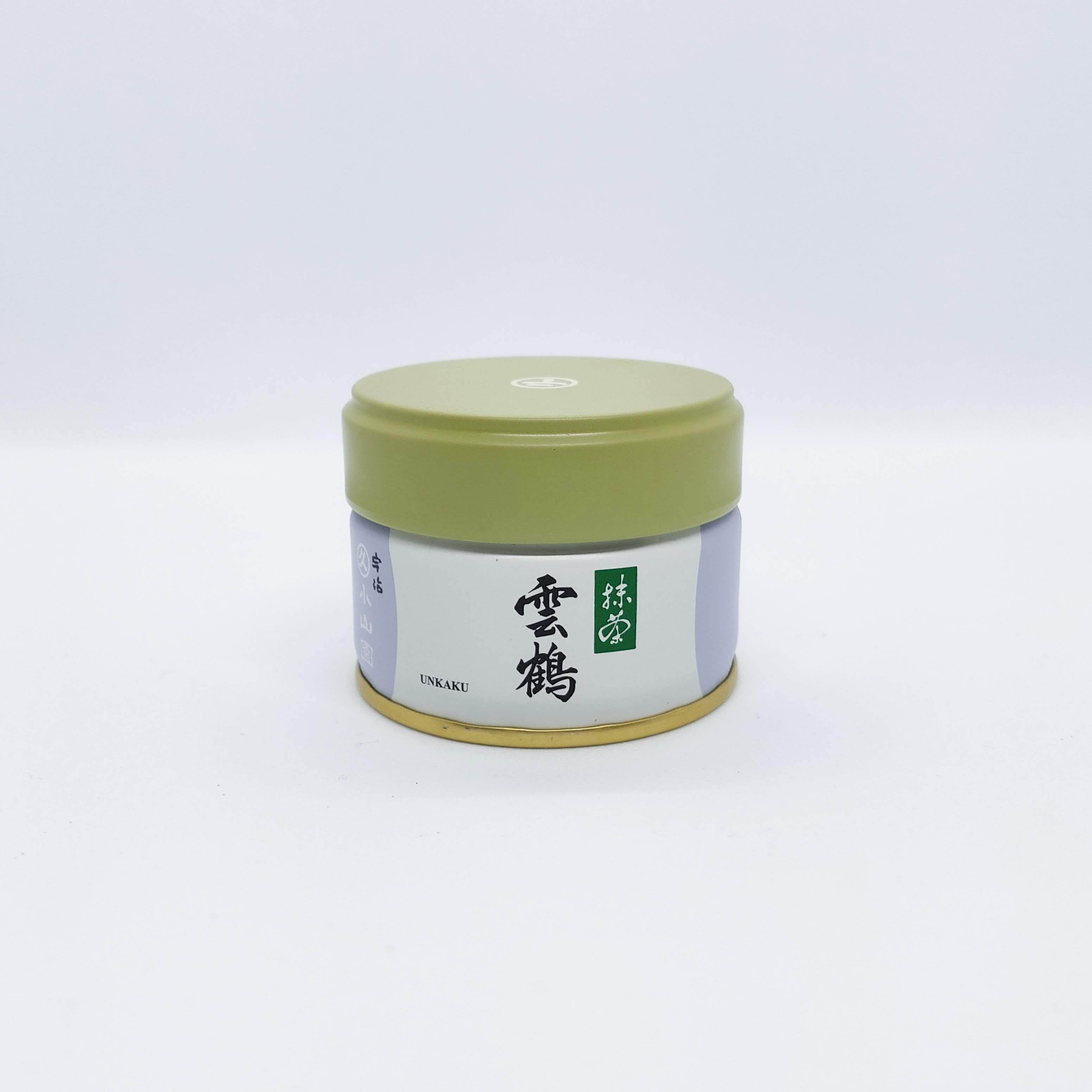 抹茶「雲鶴」20g缶【丸久小山園】 matcha 「Unkaku」 | 茶舗 大坂や