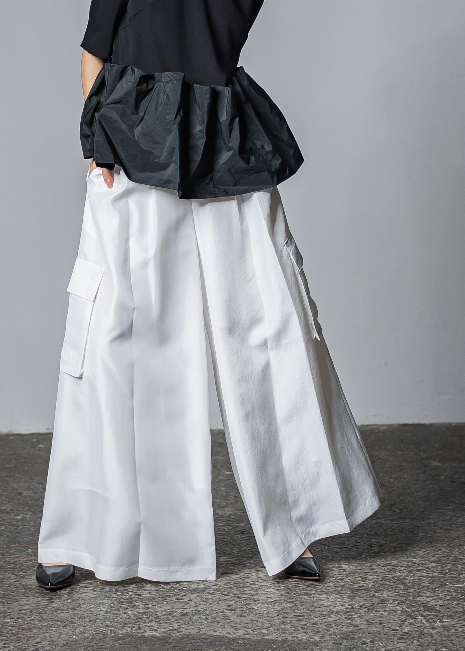 wide cargo pants | Lig.