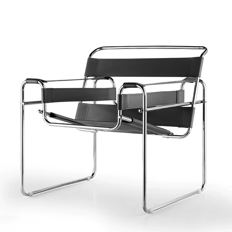 マルセル・ブロイヤー ワシリーチェア Wassilly Chairin サドルレザー