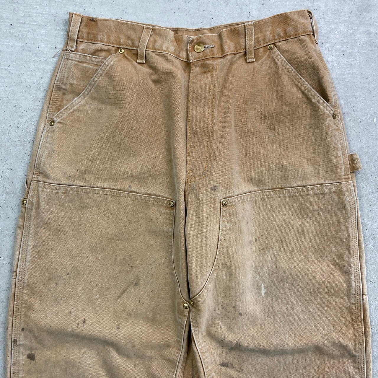 90年代 Carhartt カーハート ダブルニー ダックパンツ ペインター