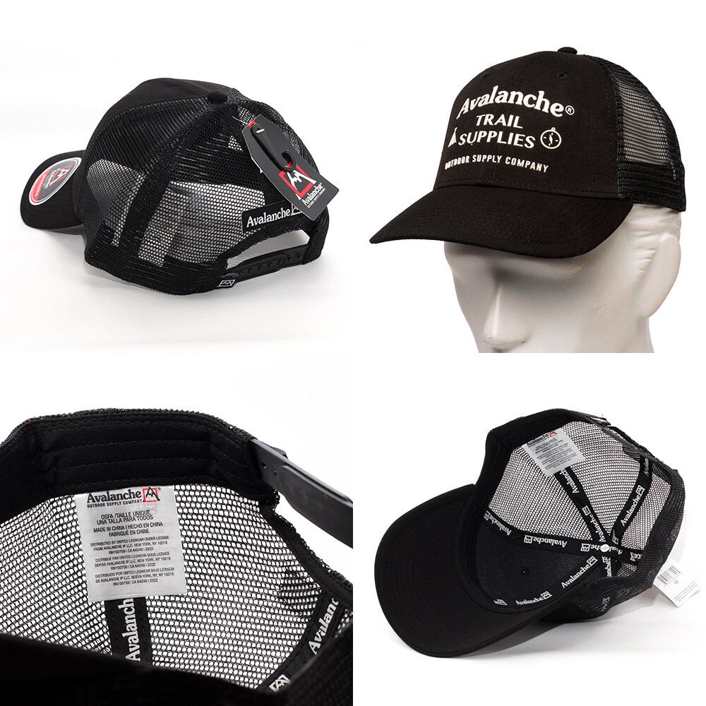 メッシュキャップ 帽子 メンズ アバランチ Avalanche Trail Supplies