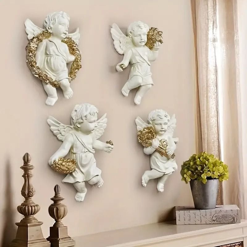 ウォールデコレーション 壁掛けオブジェ 壁掛け インテリア 天使