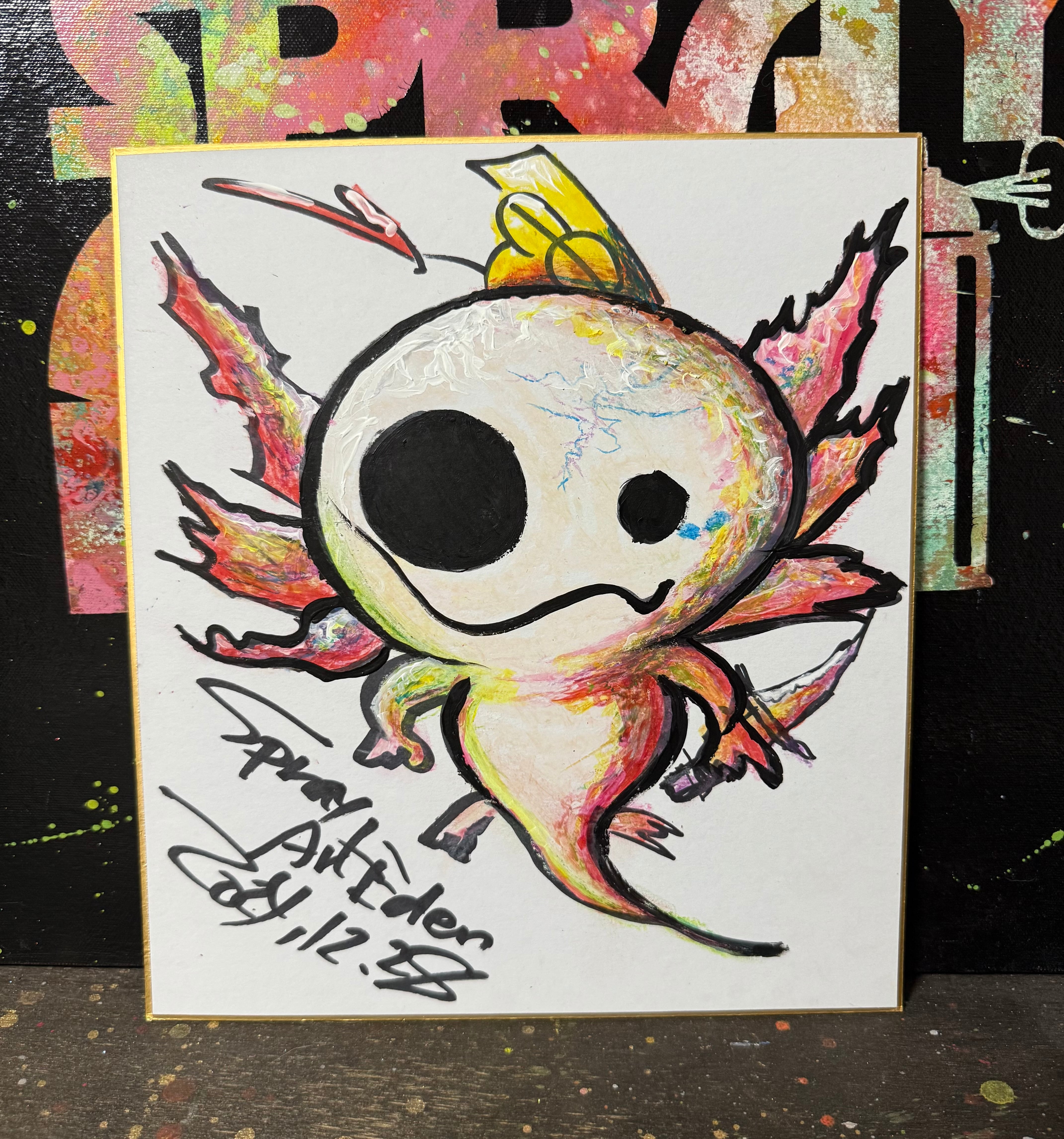 原画 色紙】200. | スプレーアートエデンショップ