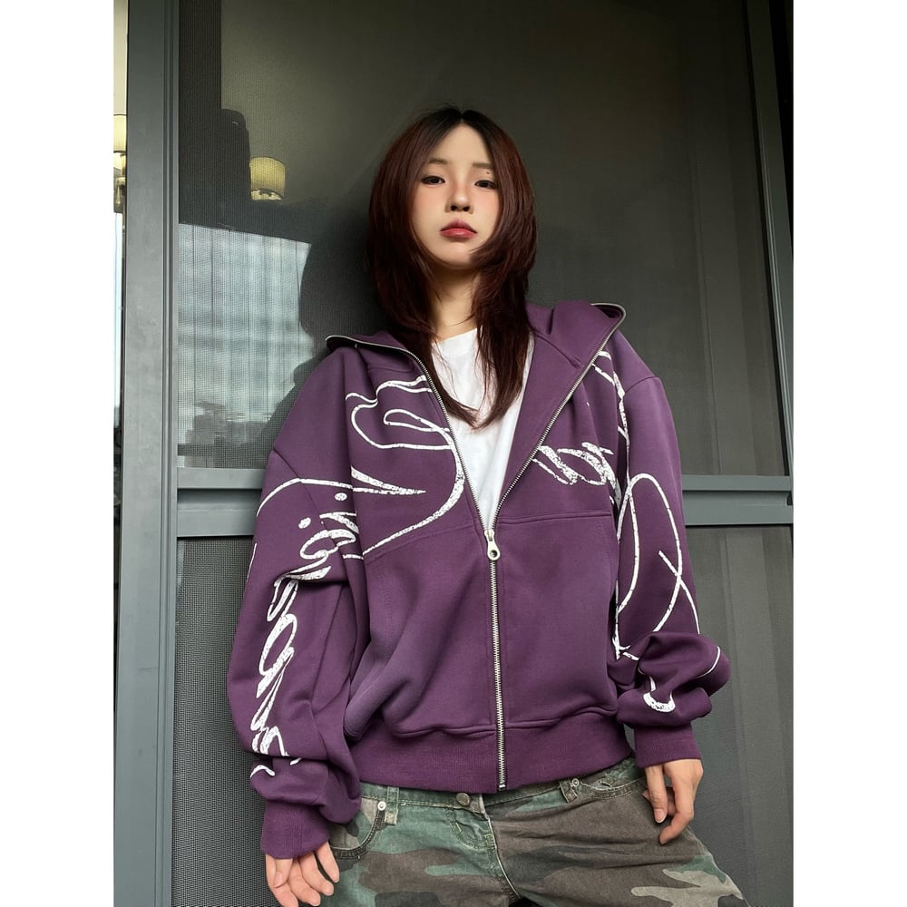 PIERROT LASTCIRCUS ジップアップパーカー Mサイズ ジップアップ