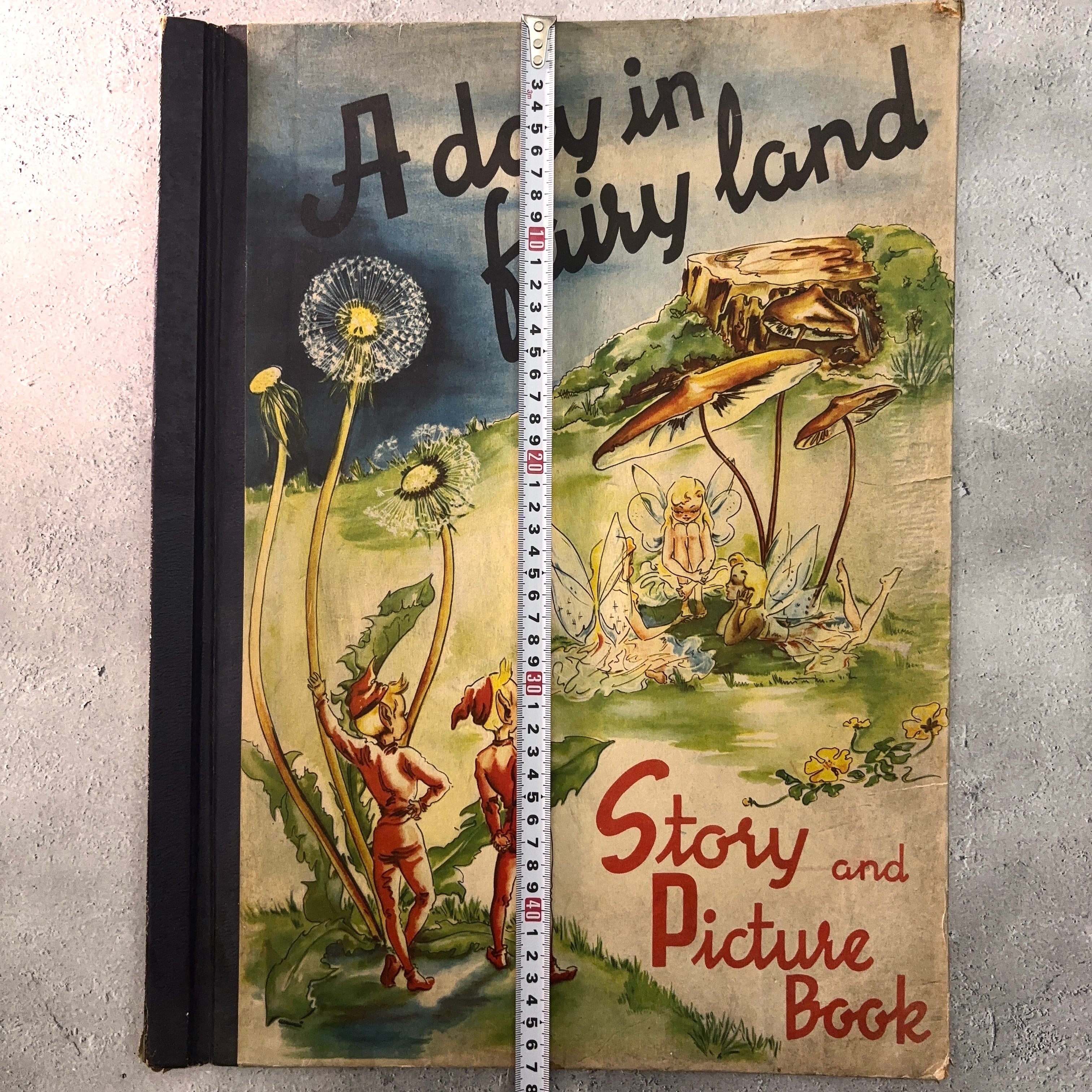 116⑨1925年アンティーク絵本 洋書古書 ジャンクジャーナル イラスト