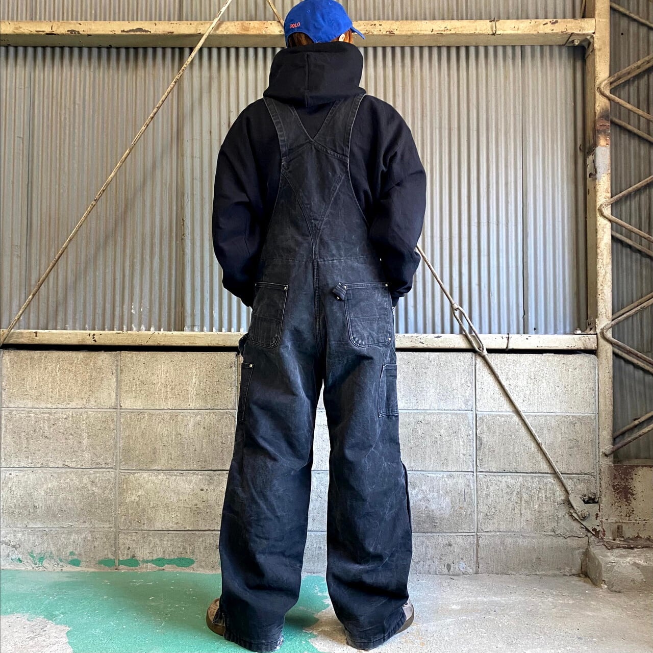 Carhartt カーハート ダック地 オーバーオール ダブルニー メンズW39