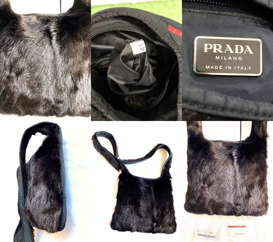 正規 レア 希少 PRADA プラダ 秋冬コレクション ギャラ付き プラダ