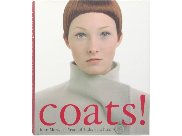 洋書◇マックスマーラのコート写真集 本 イタリア ファッション Max