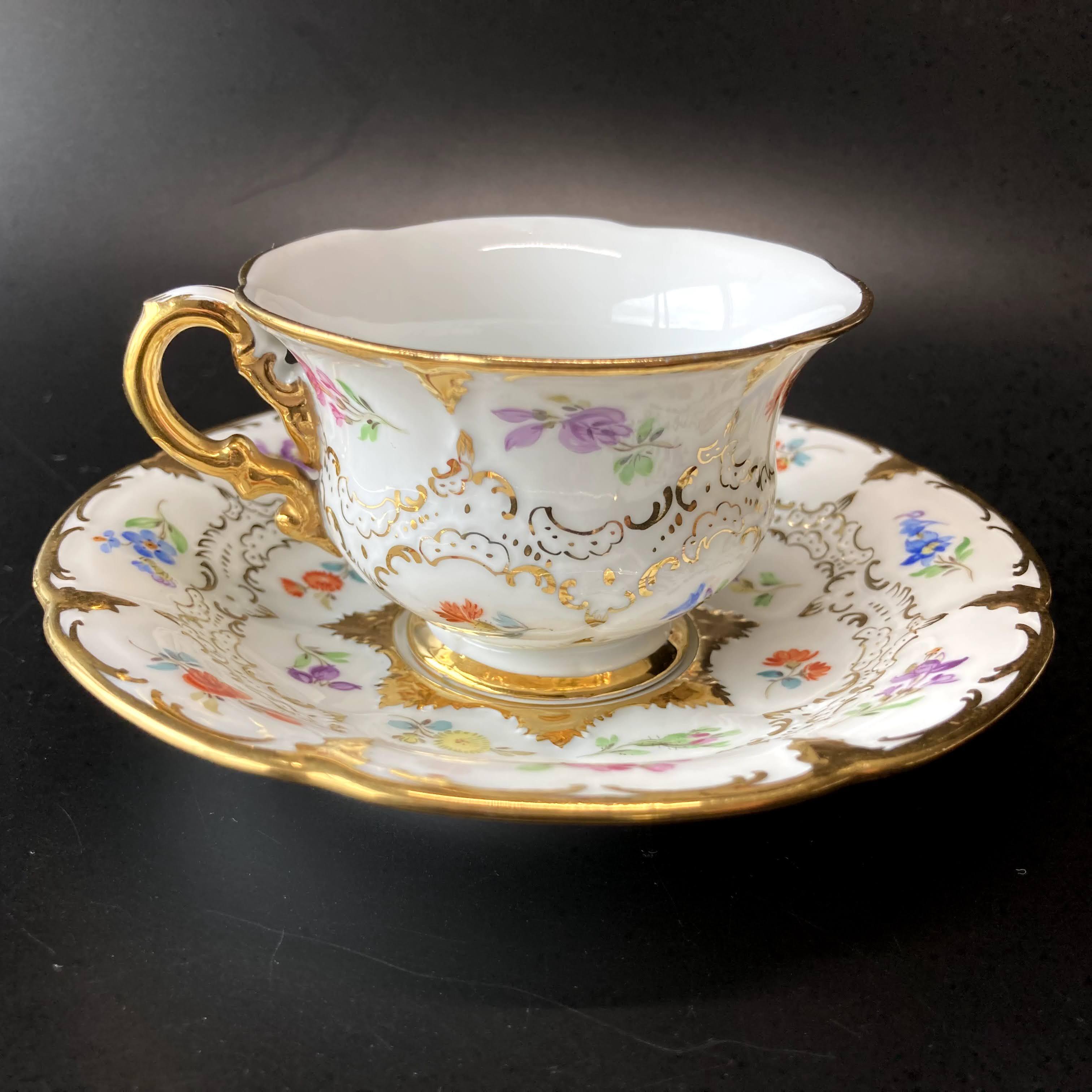 マイセン Bフォーム『宮廷の小花』スキャタードフラワー 小花散らし