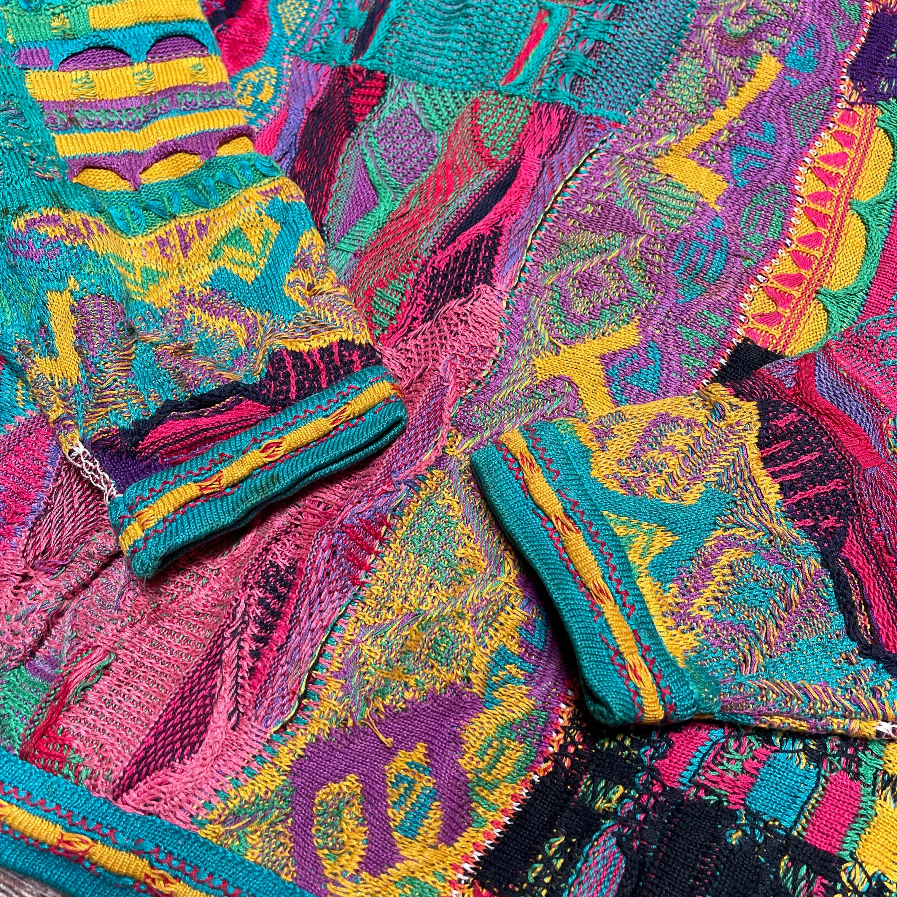 COOGI 3Dセーター ニット XL | 古着屋DIGDIG