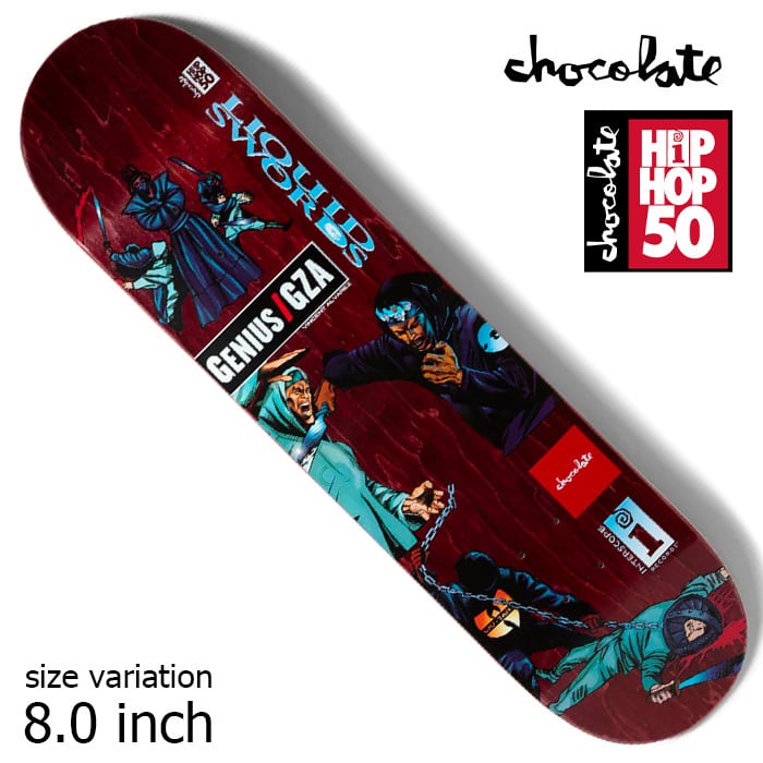 CHOCOLATE スケボー デッキ チョコレート ヒップホップ INTERSCOPE HIP