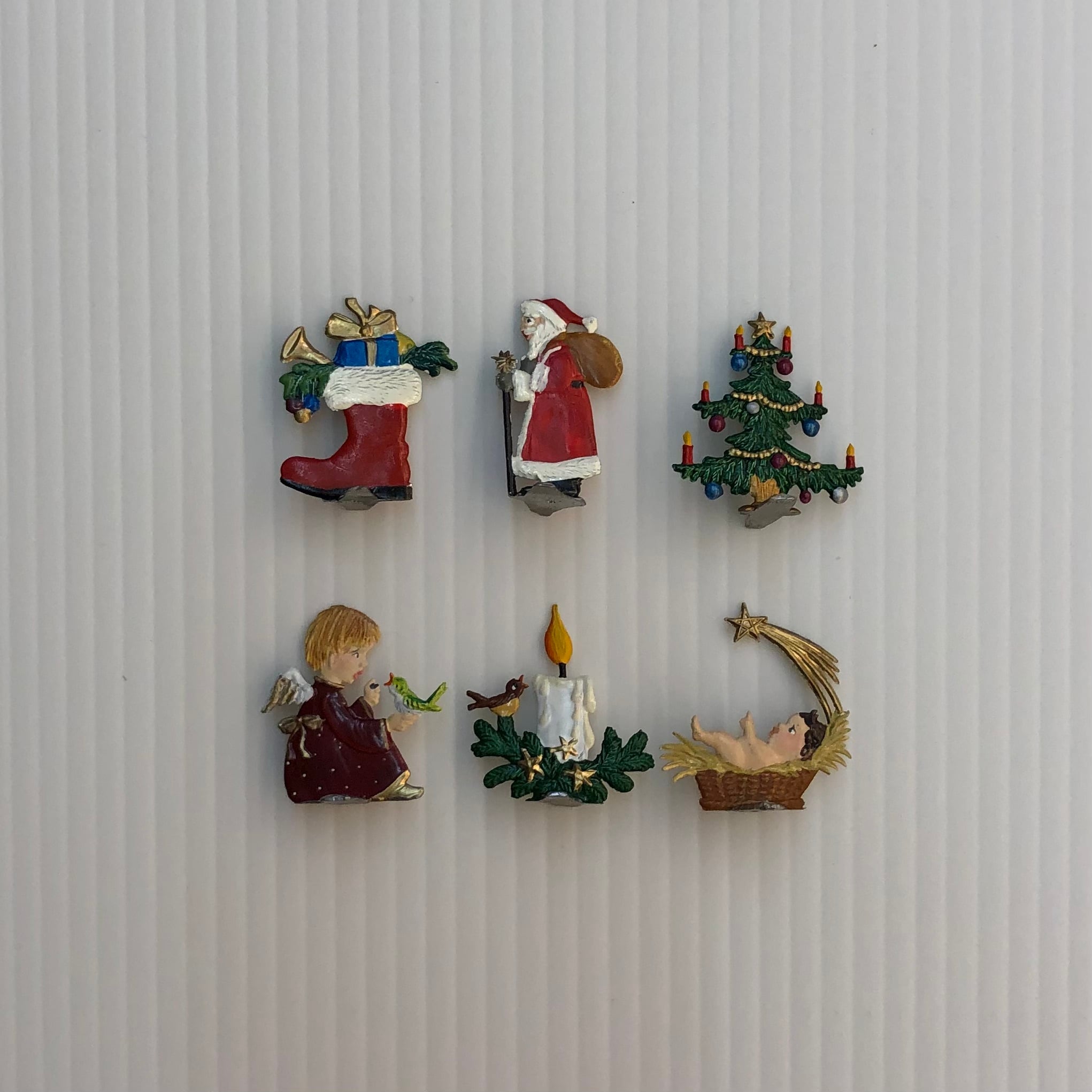 ヴィルヘルム・シュヴァイツァー工房 / 錫ミニクリスマス6点 | wg-anne