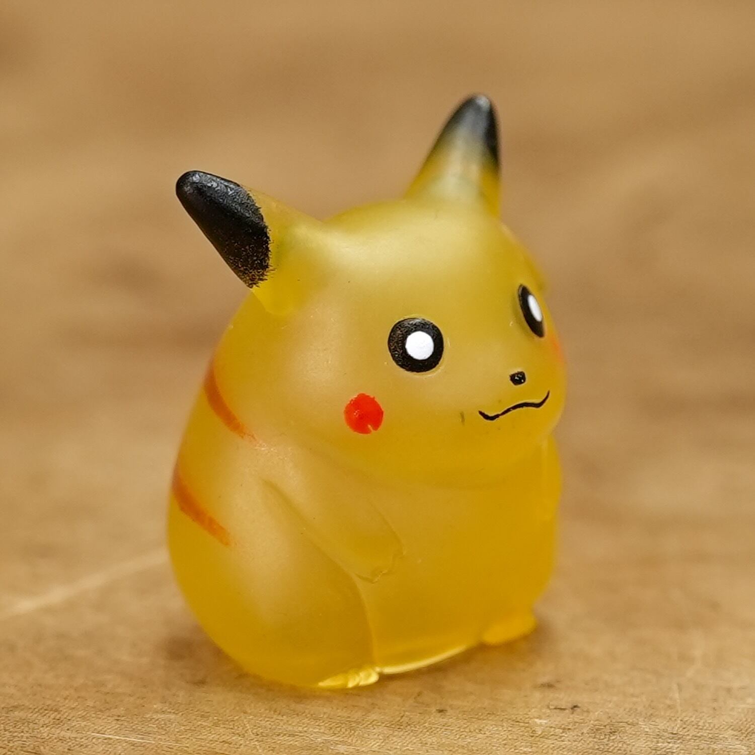 4341BP1 ピカチュウ クリア ポケモンキッズ 指人形 平成レトロ 1996