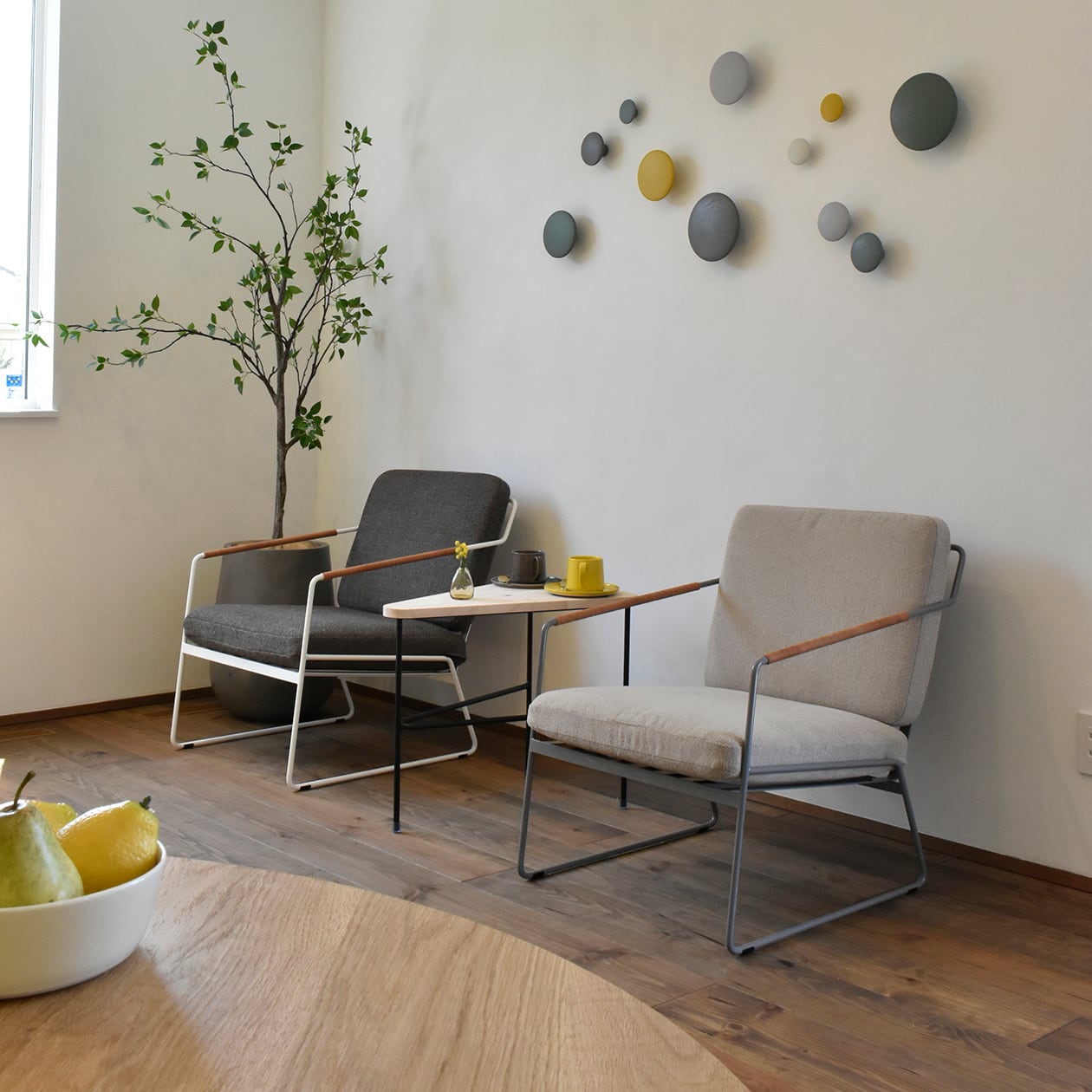 feliceラウンジチェア【FEL2403 FB-A】 1人掛けソファ カバーリング