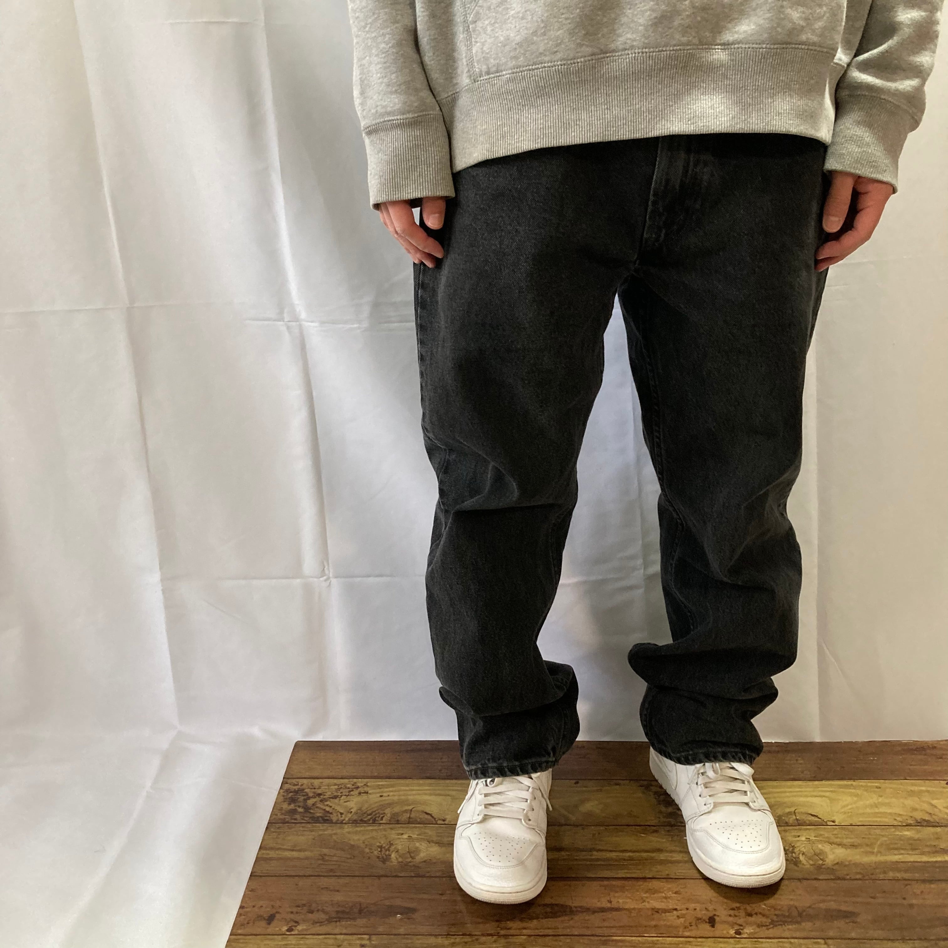 Levi's 505】W36×L30 Denim Jeans リーバイス 505 ブラックデニム
