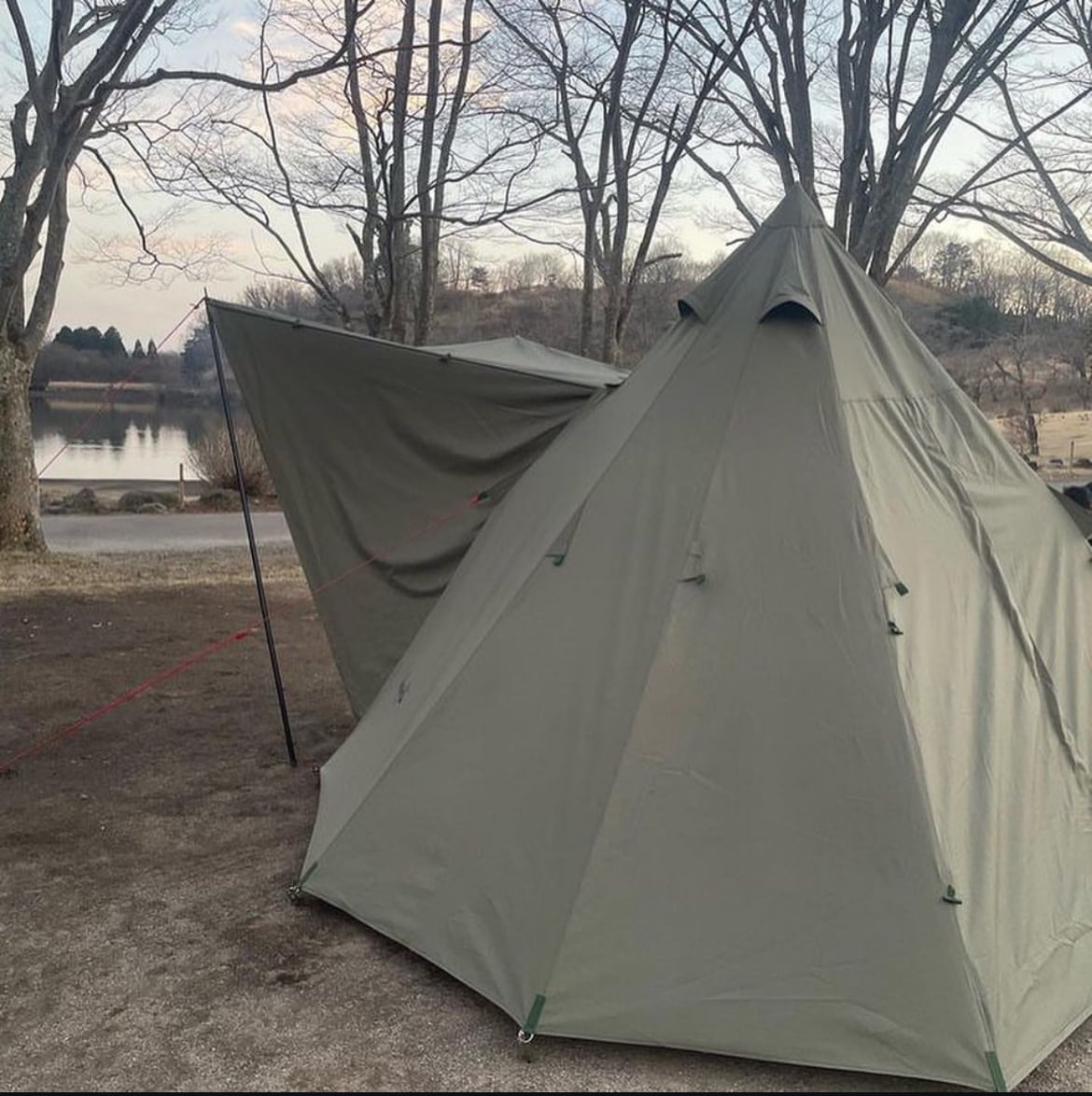 zivetalian】柱幕 軍幕 ティピーテント ワンポール | OUTDOOR BASE