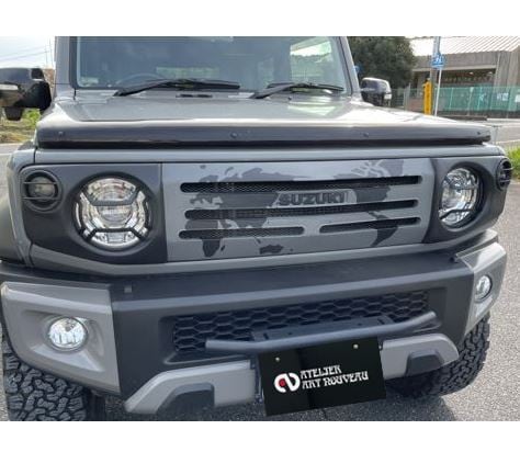 ジムニー・ 五大陸 フロントグリル ミディアムグレー タイプLJ