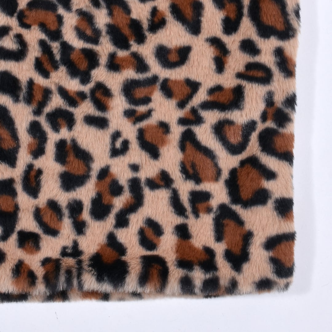 ふわもこ レオパードファーベスト | VOLCAN&APHRODITE