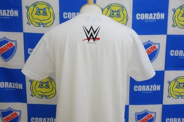 中邑真輔✖️CORAZON『STRONG STYLE HAS ARRIVED』Tシャツ(ホワイト