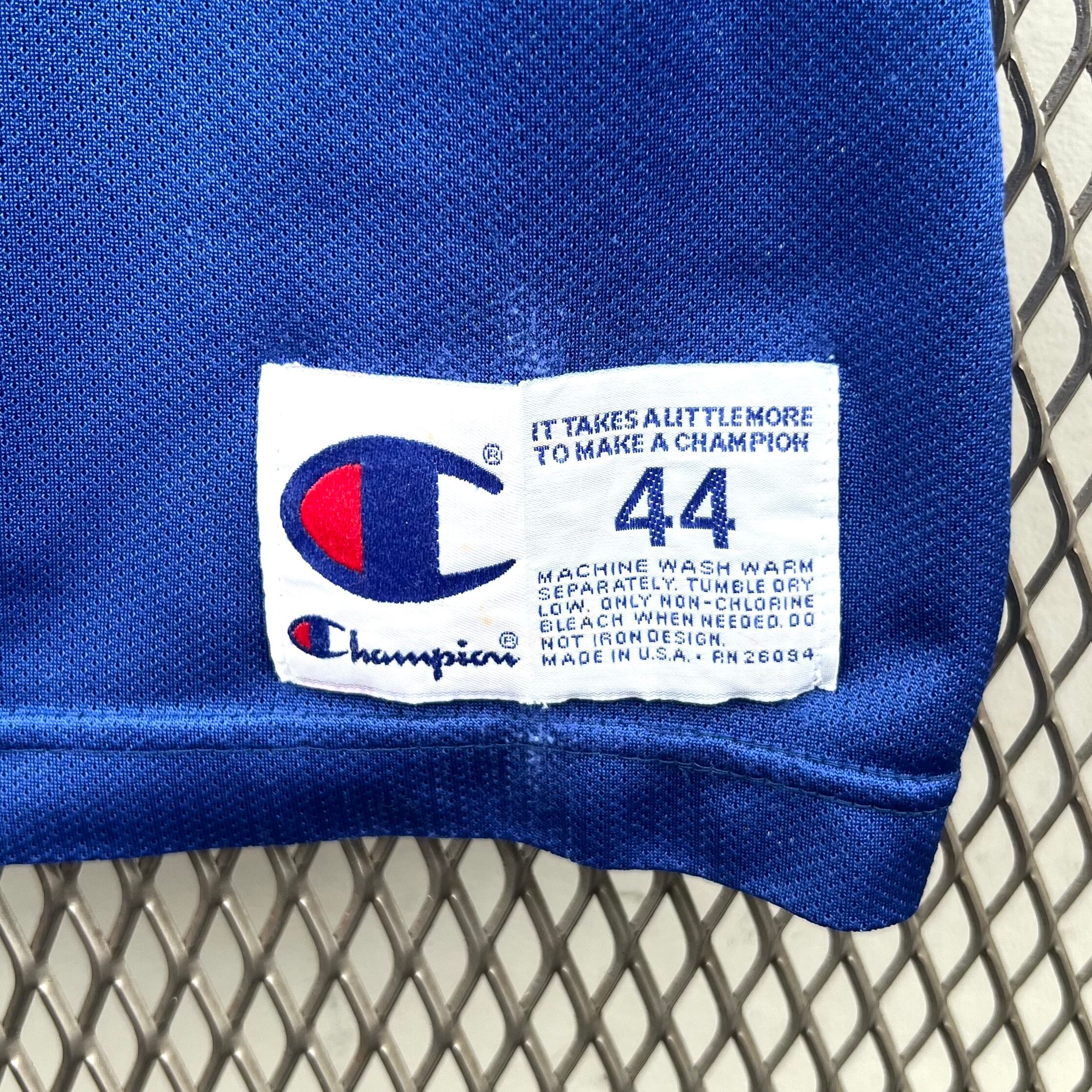 グラント・ヒル PISTONS ジャージ XXL USED】90s Champion NBA Detroit