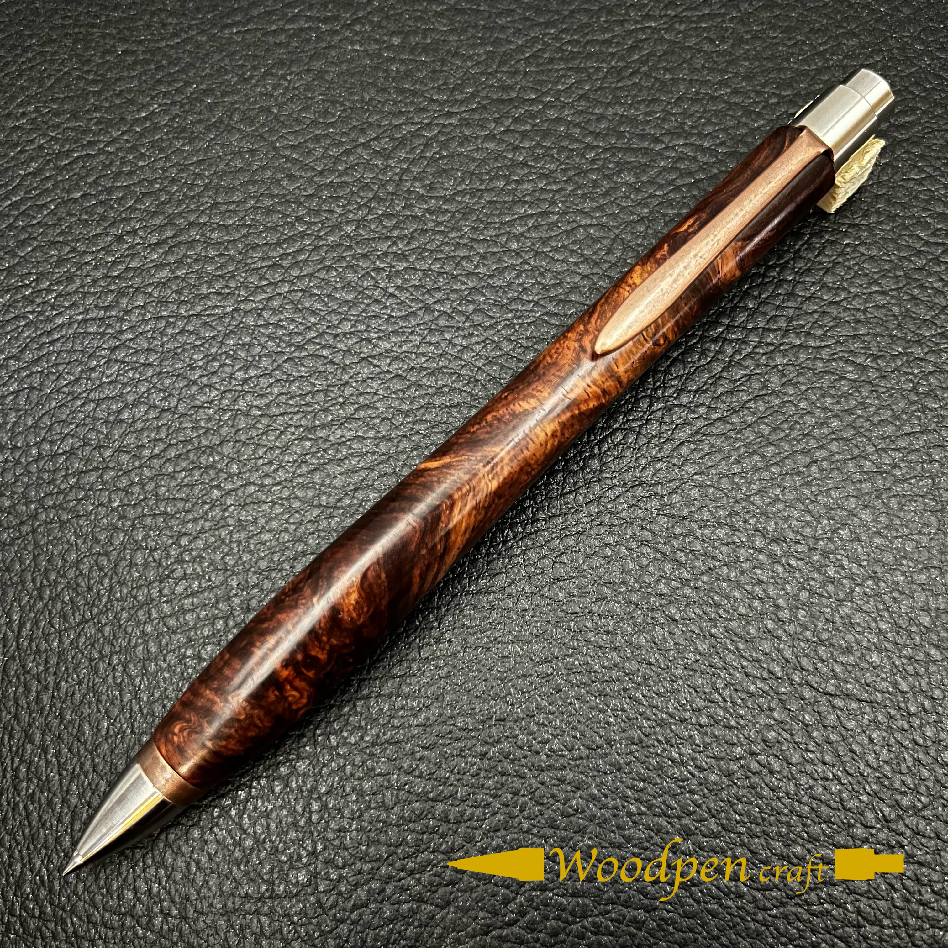 ホンジュラスローズウッド瘤-3051211803】ボールペン | 匠衆・朱椿粋