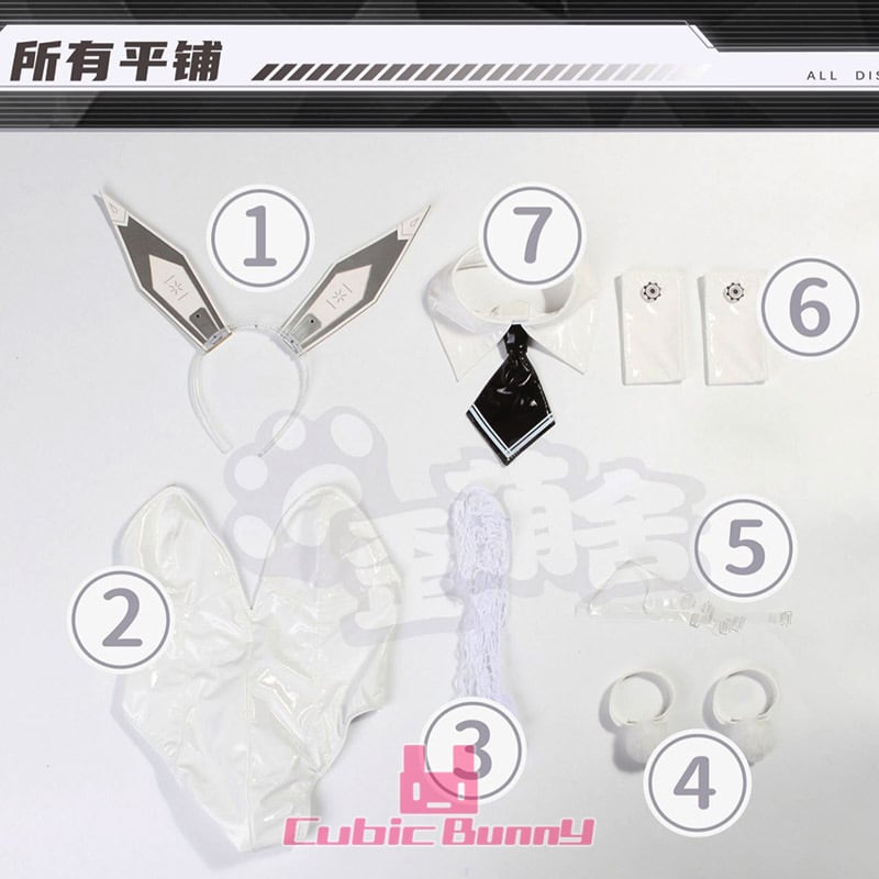 N○KKE ブラン バニーガール （歪萌舍 勝利の女○二ケ | CubicBunny