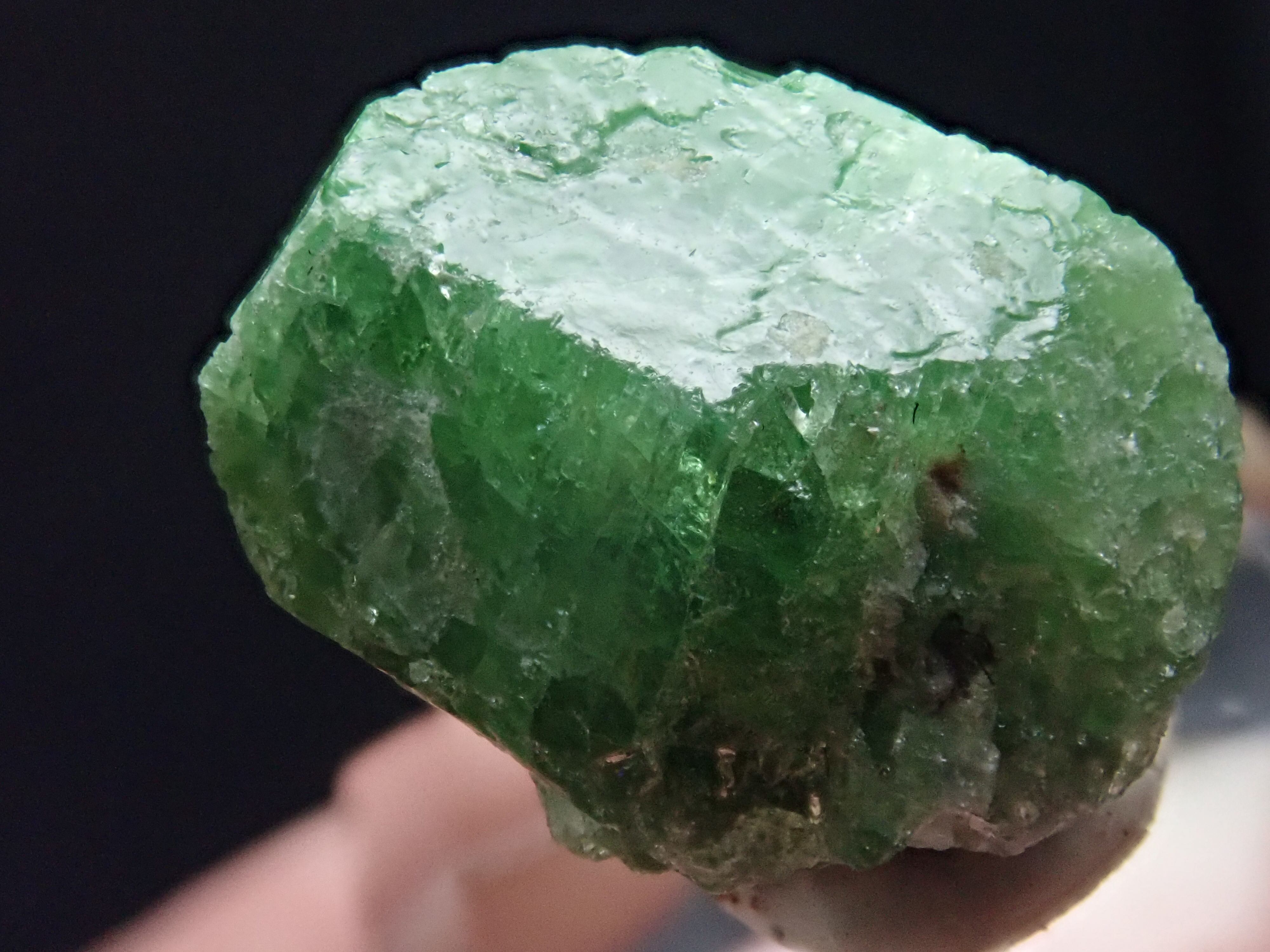 タンザナイト付き】ツァボライト グロッシュラーガーネット 柘榴石