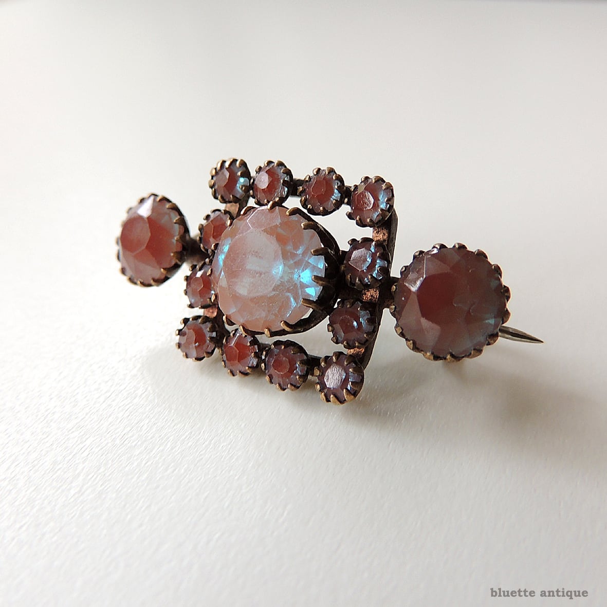 アンティークジュエリー サフィレット ブローチ | アンティーク
