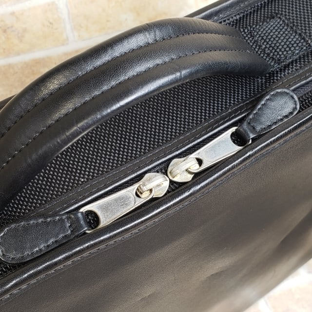 オールドコーチ ☆ レザー 2WAY ビジネスバッグ PCケース ブラック