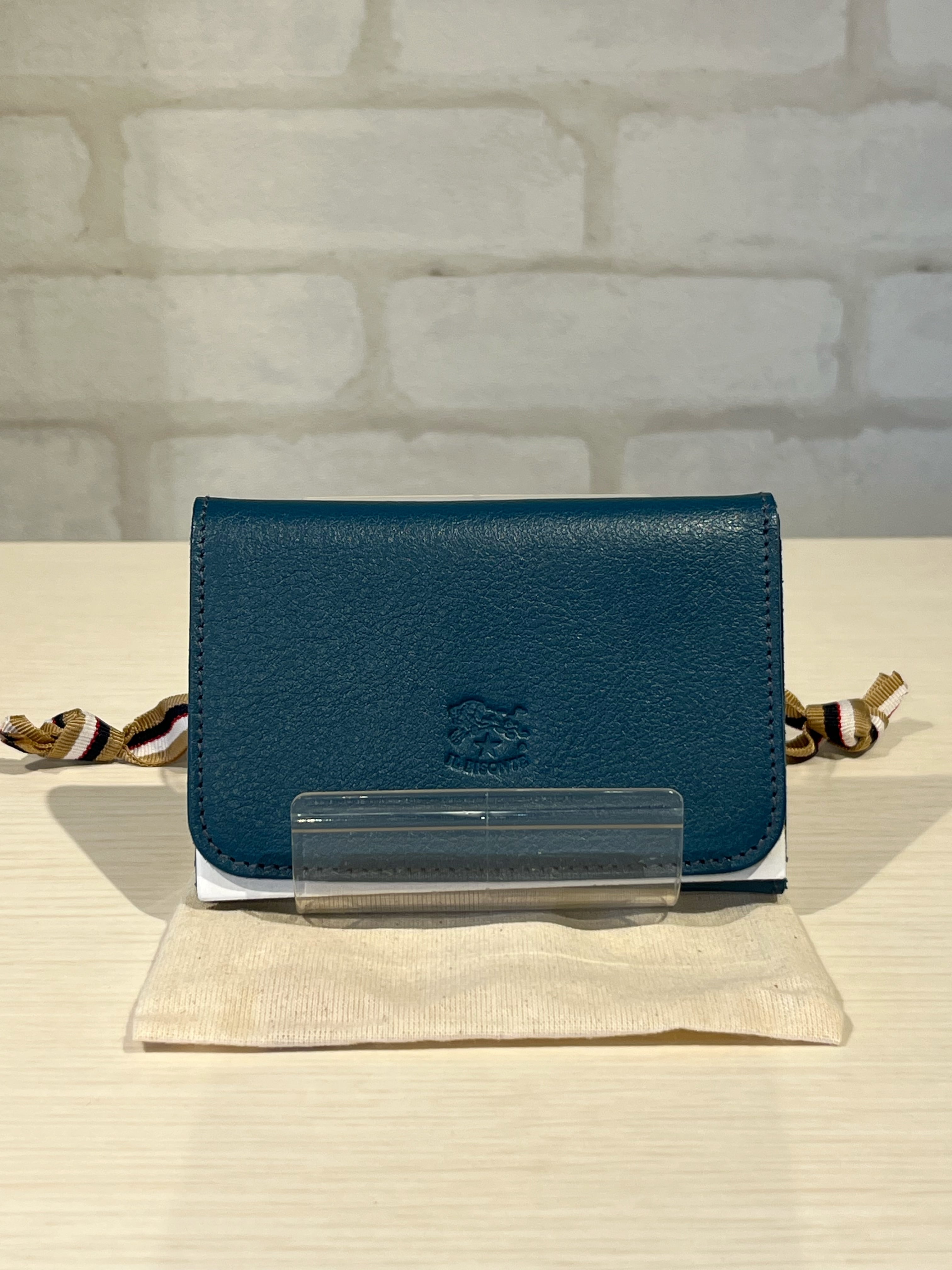 限定カラー】IL BISONTE/54_1_54252309460/カードケース(フォレスト